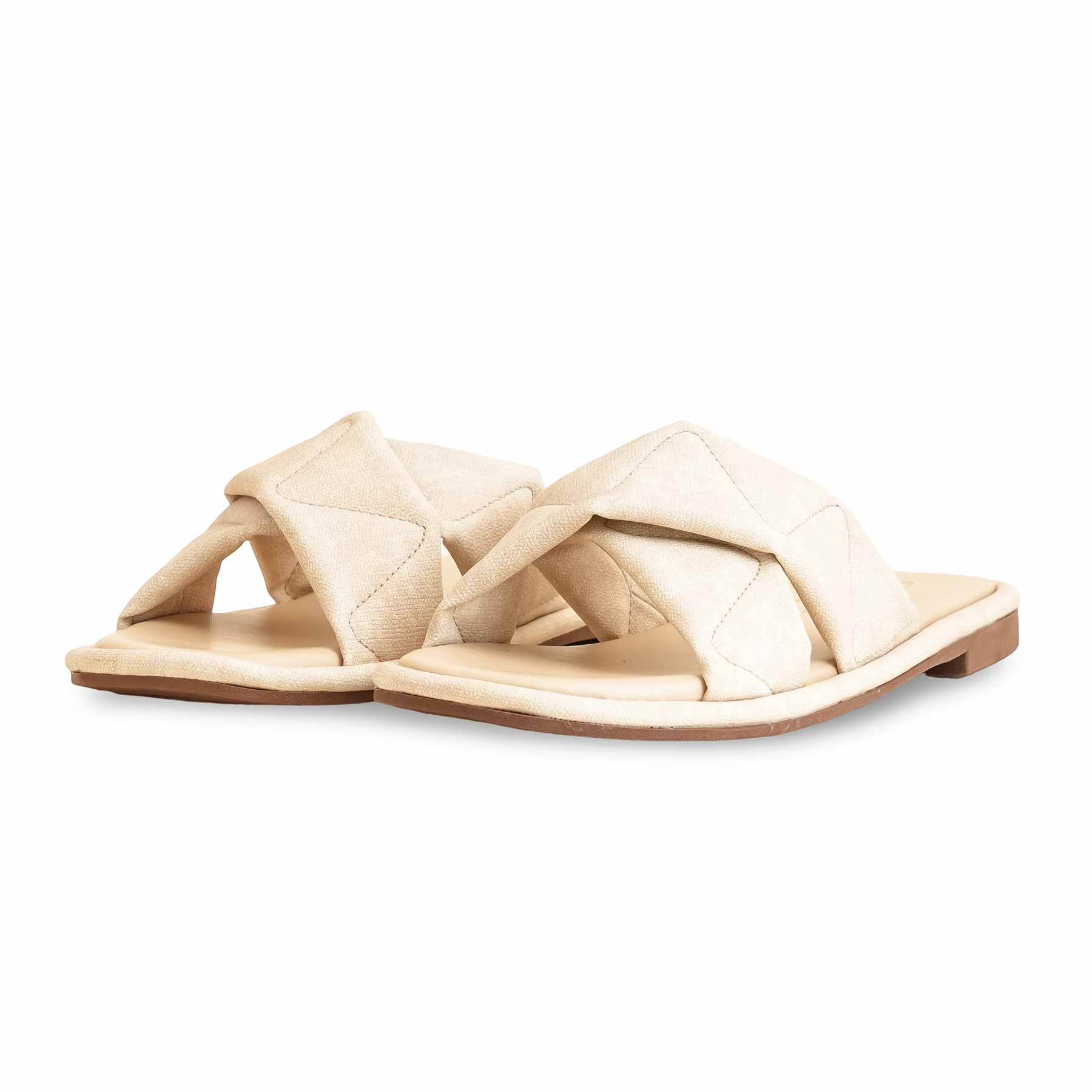 Beige Formal Slipper FR8352 - Image 3