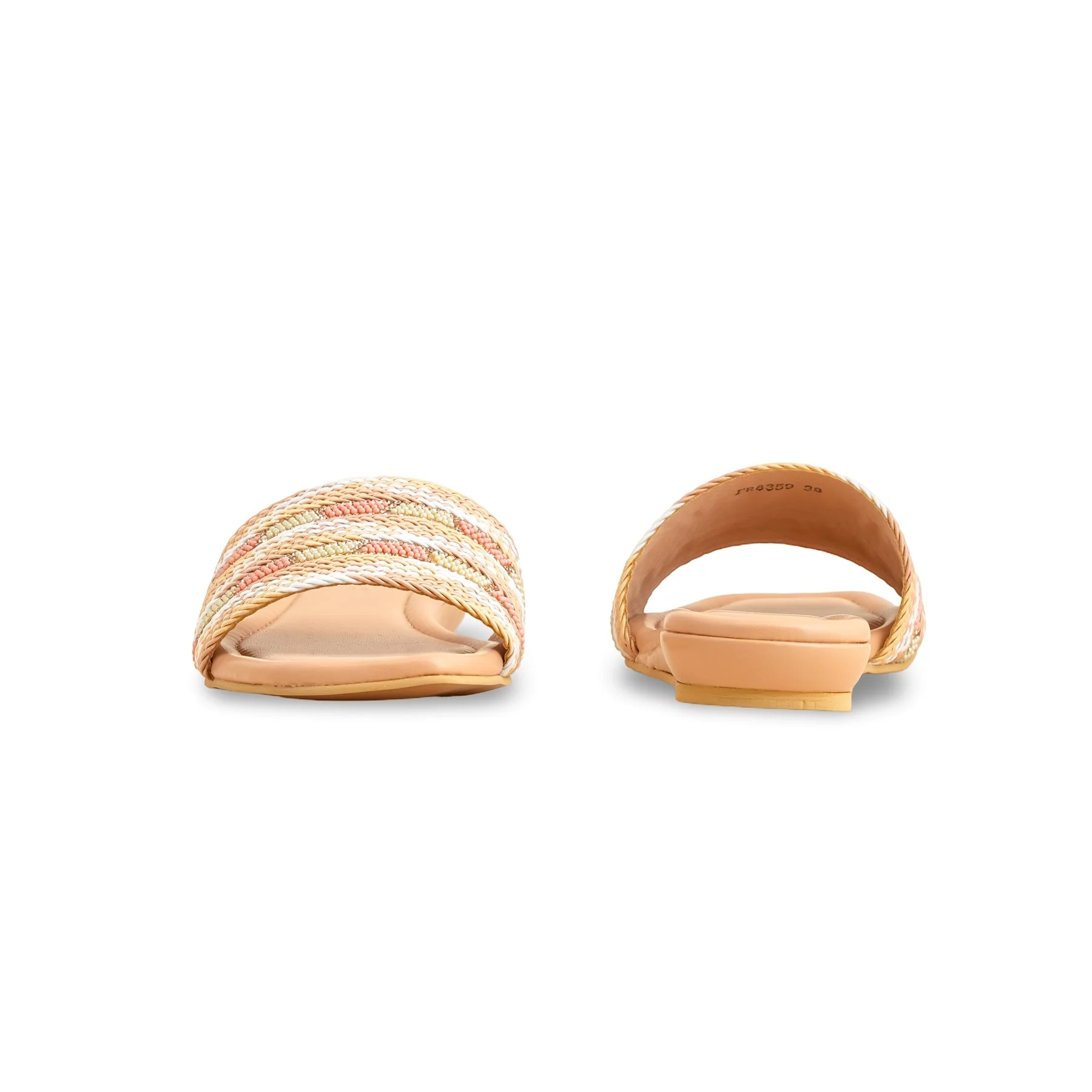 Beige Formal Slipper FR8359 - Image 4
