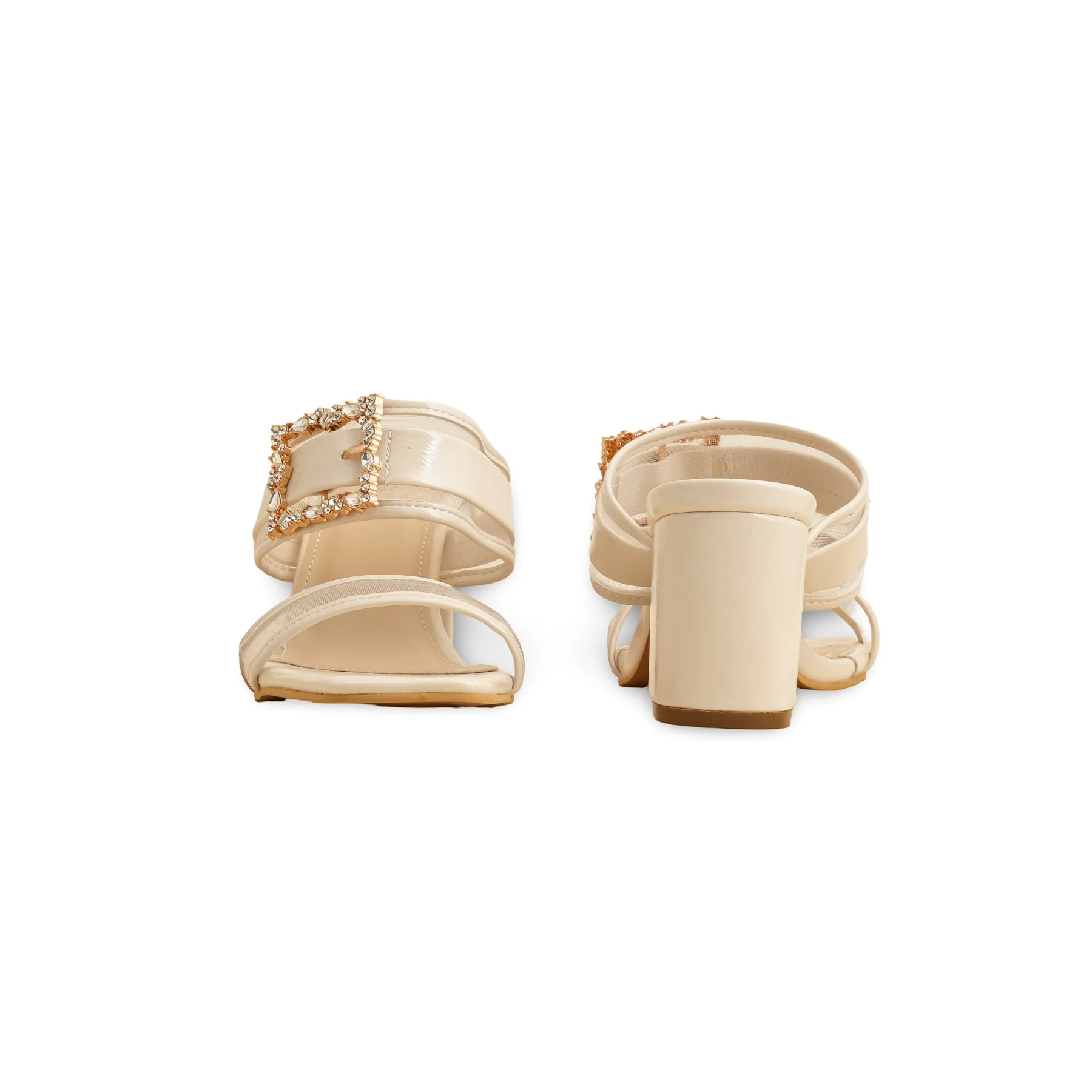 Beige Formal Slipper FR8377 - Image 4