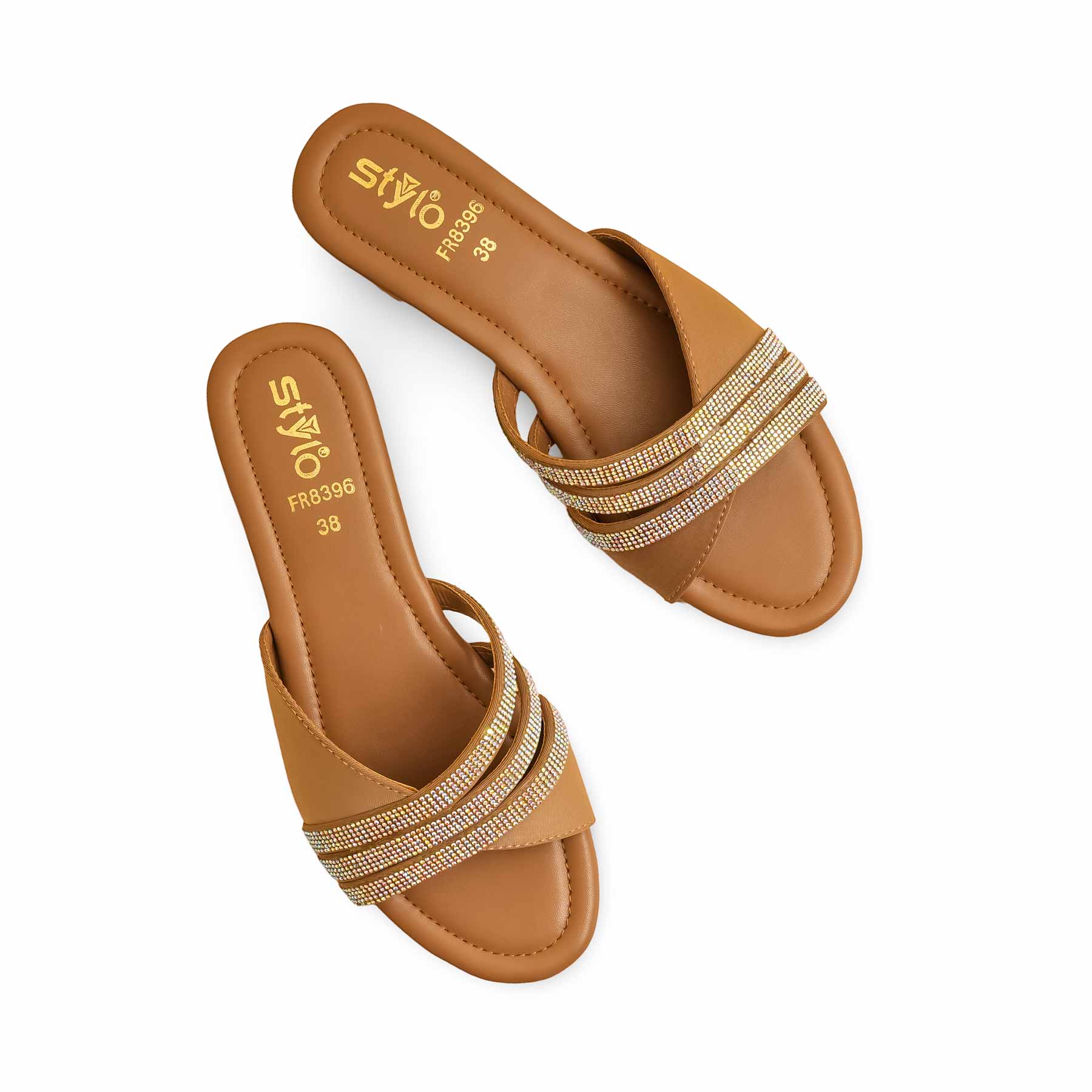 Beige Formal Slipper FR8396 - Image 5