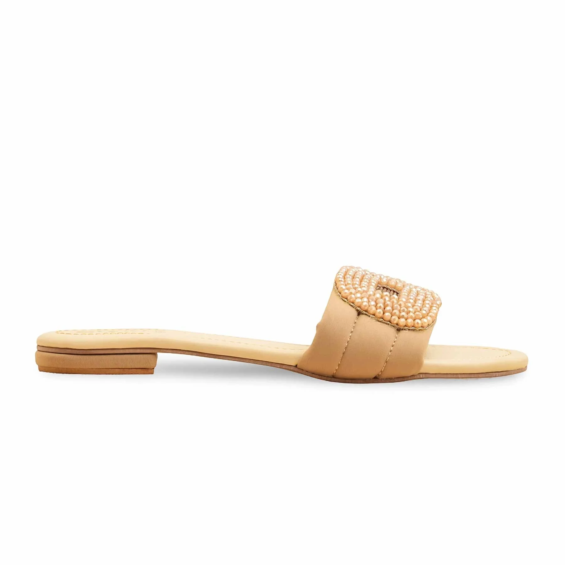 Beige Formal Slipper FR8398 - Image 2