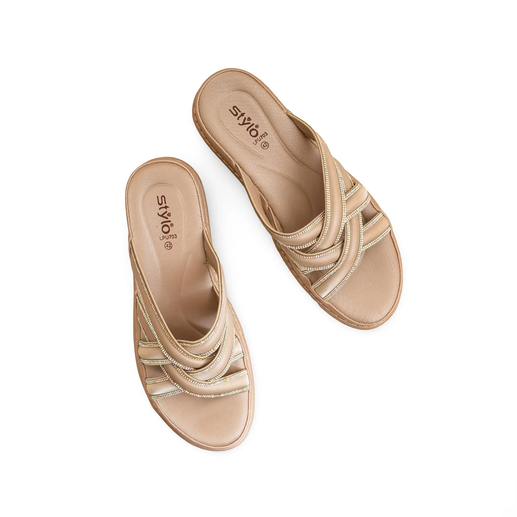 Beige Formal Slipper LPU703 - Image 5