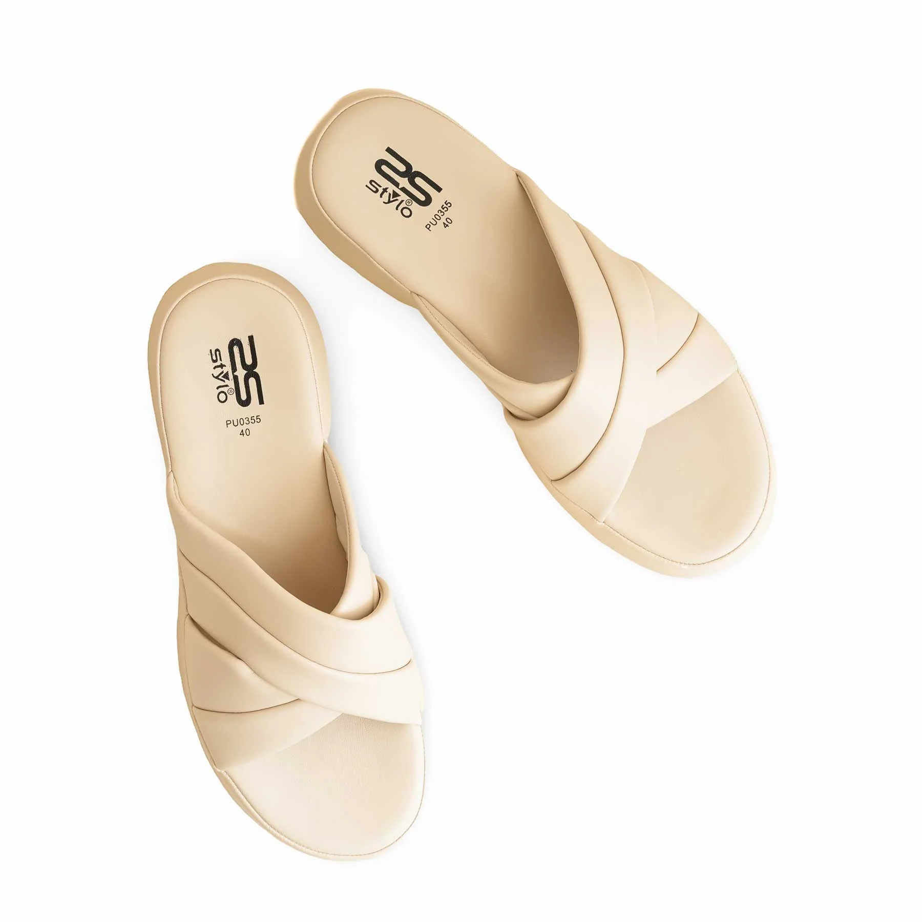 Beige Formal Slipper PU0355 - Image 5