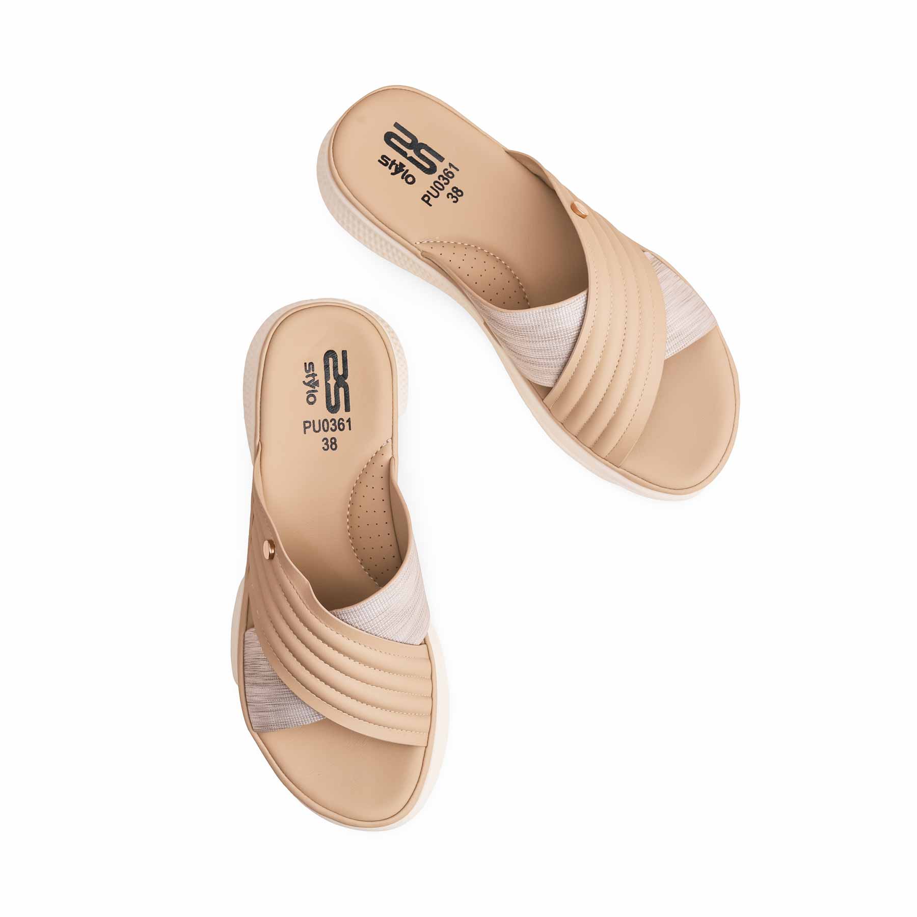 Beige Formal Slipper PU0361 - Image 5