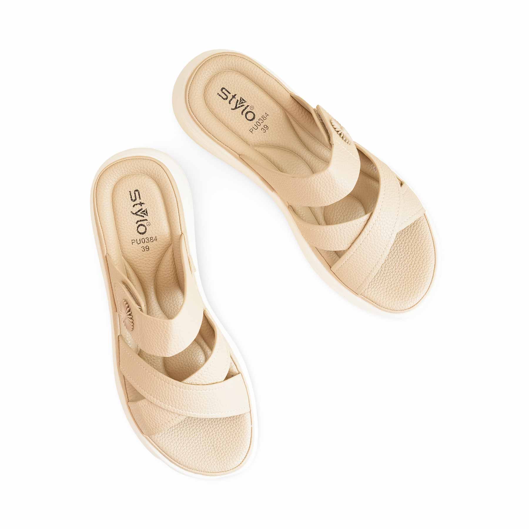 Beige Formal Slipper PU0384 - Image 5