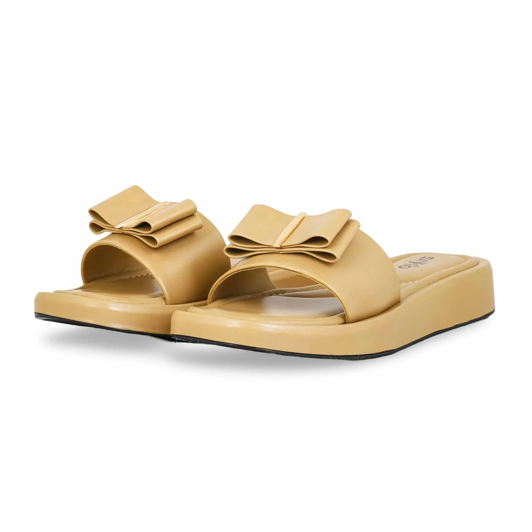 Beige Formal Slipper PU0473 - Image 3