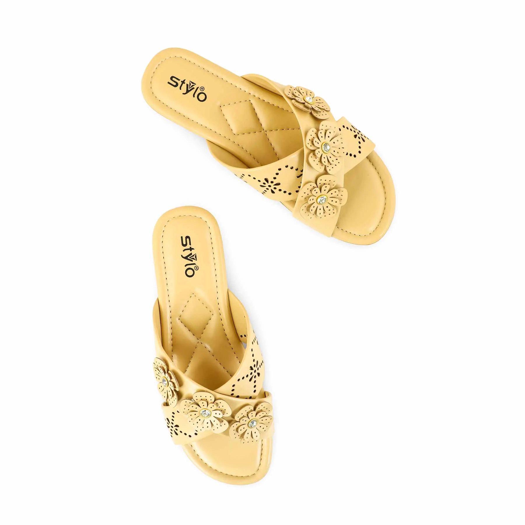 Beige Formal Slipper PU0476 - Image 5