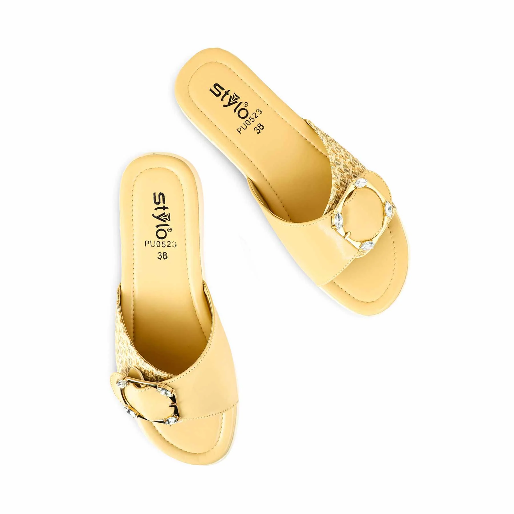 Beige Formal Slipper PU0523 - Image 5