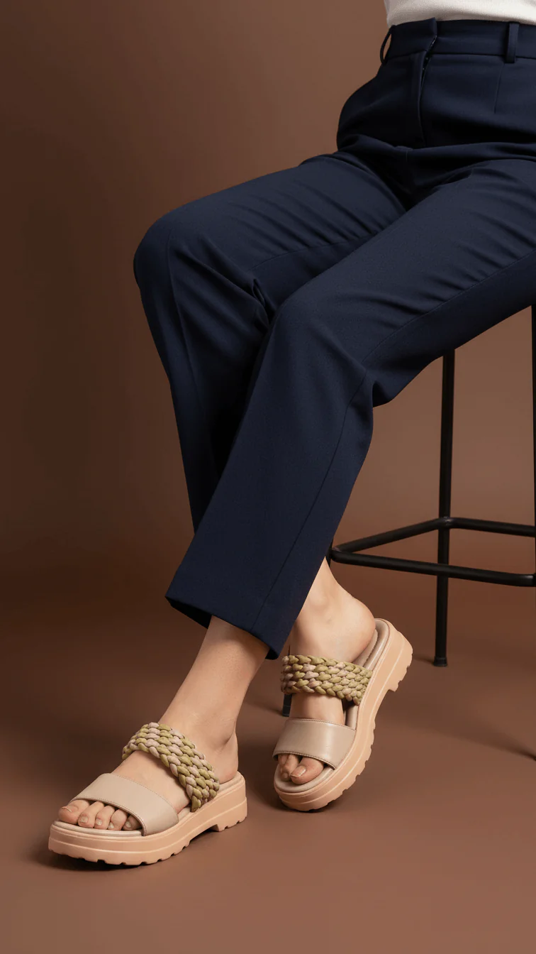 Beige Formal Slipper PU0527