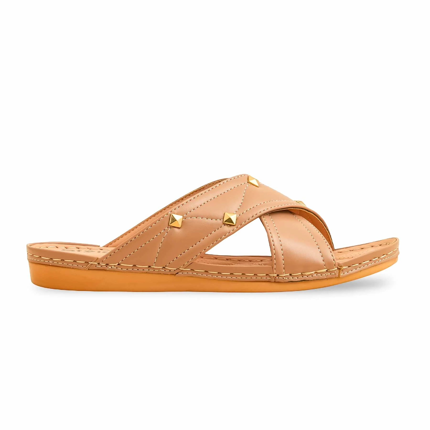 Beige Formal Slipper PU0539 - Image 2