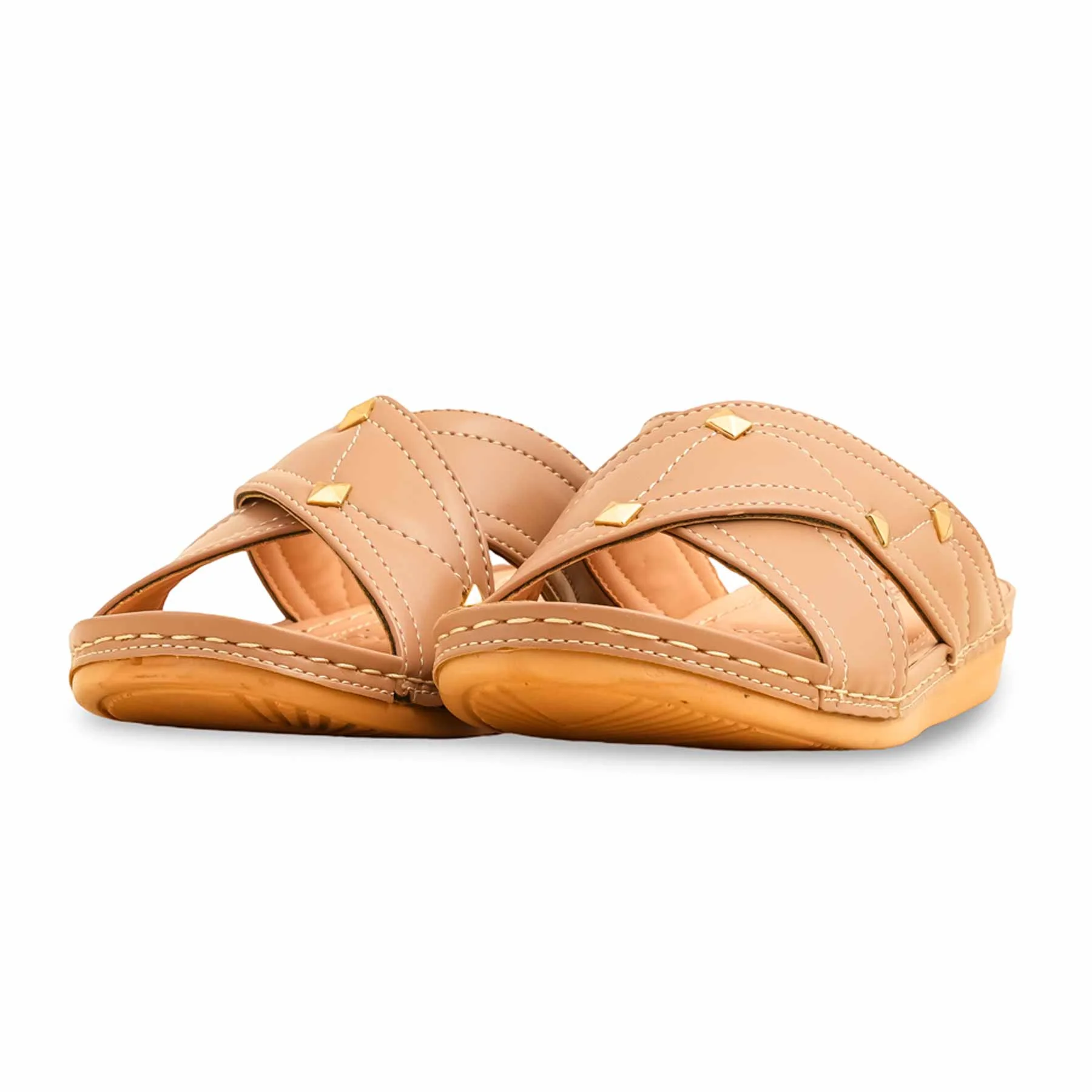 Beige Formal Slipper PU0539 - Image 3