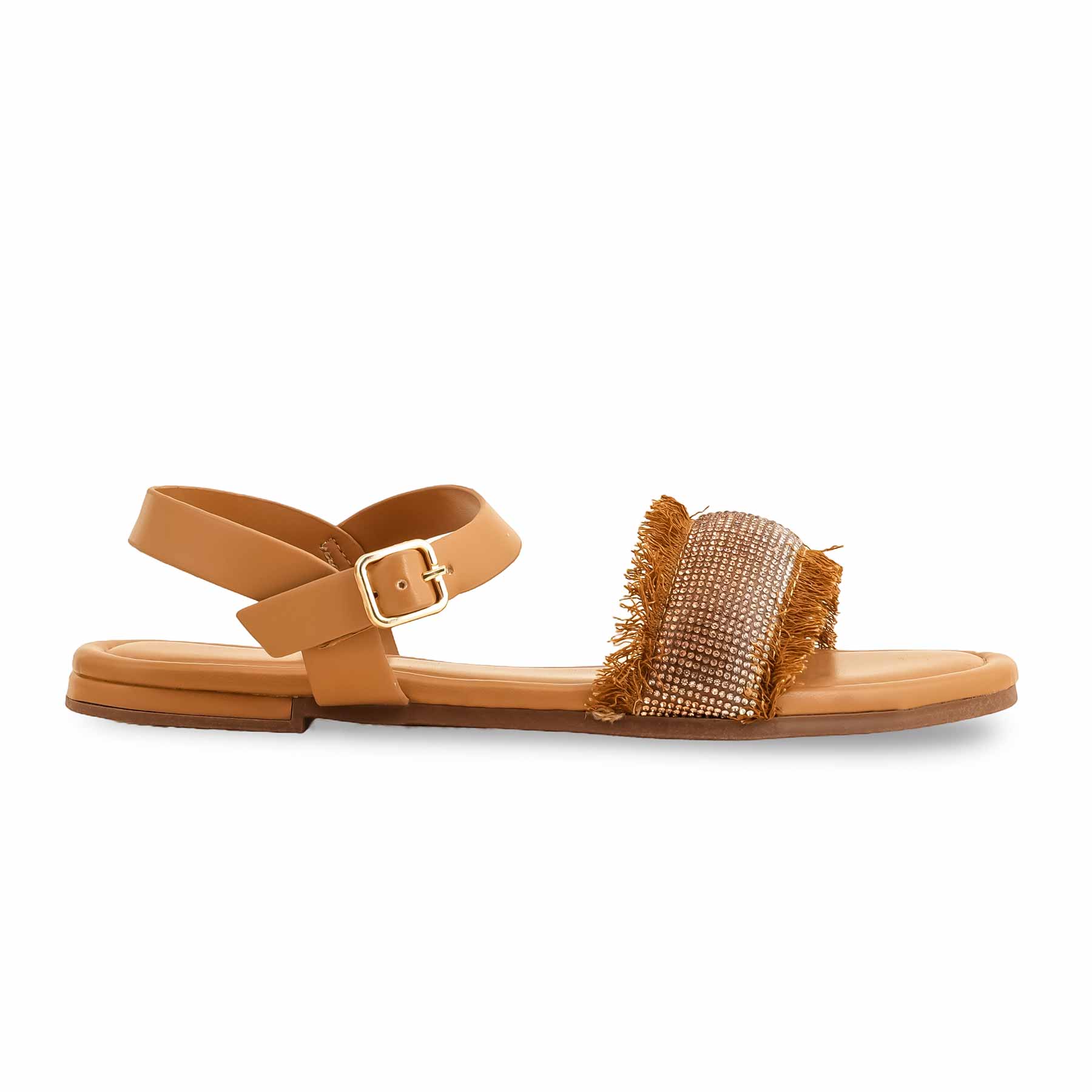 Beige Formal Women Sandal FR5390 - Image 2