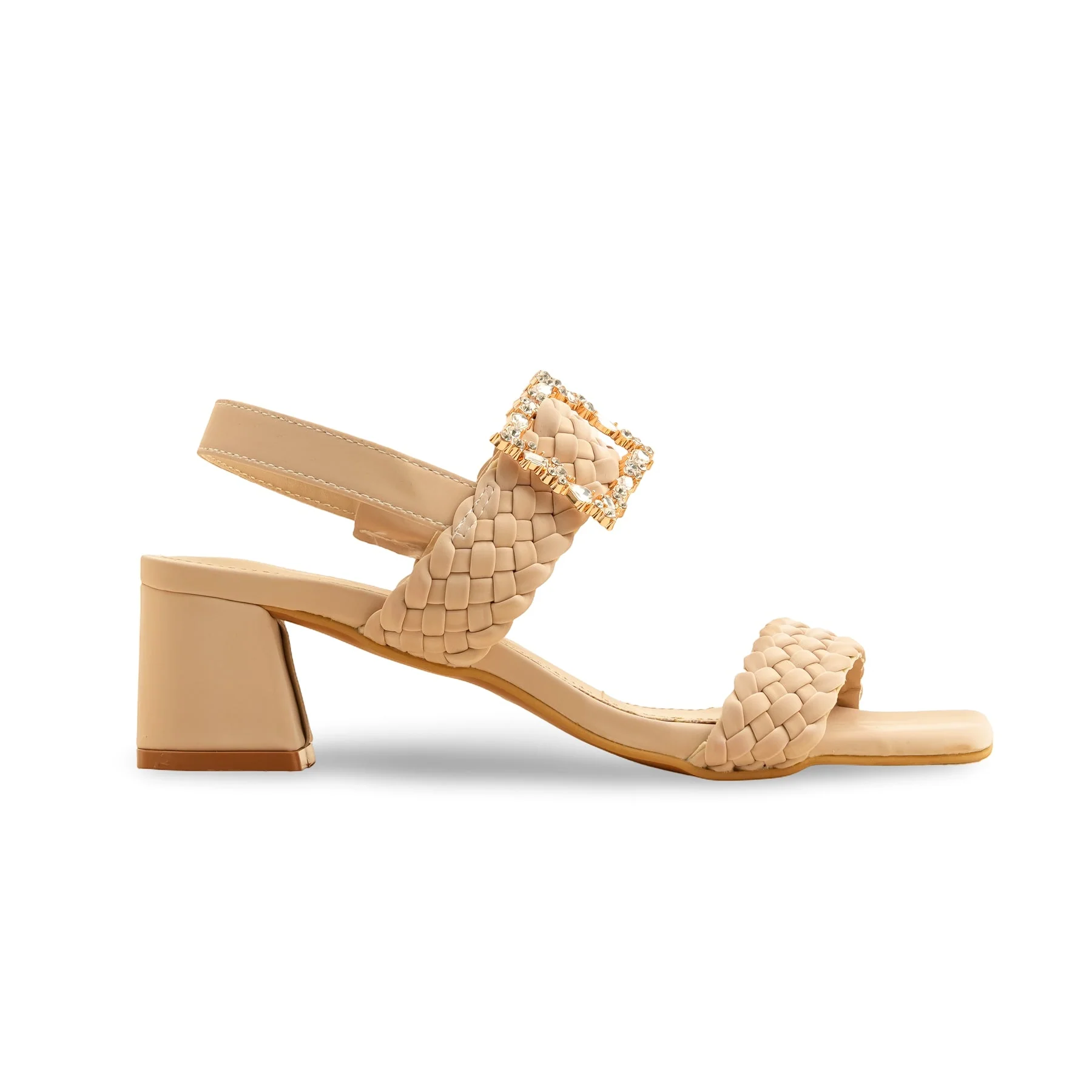 Beige Formal Women Sandal FR5437 - Image 2