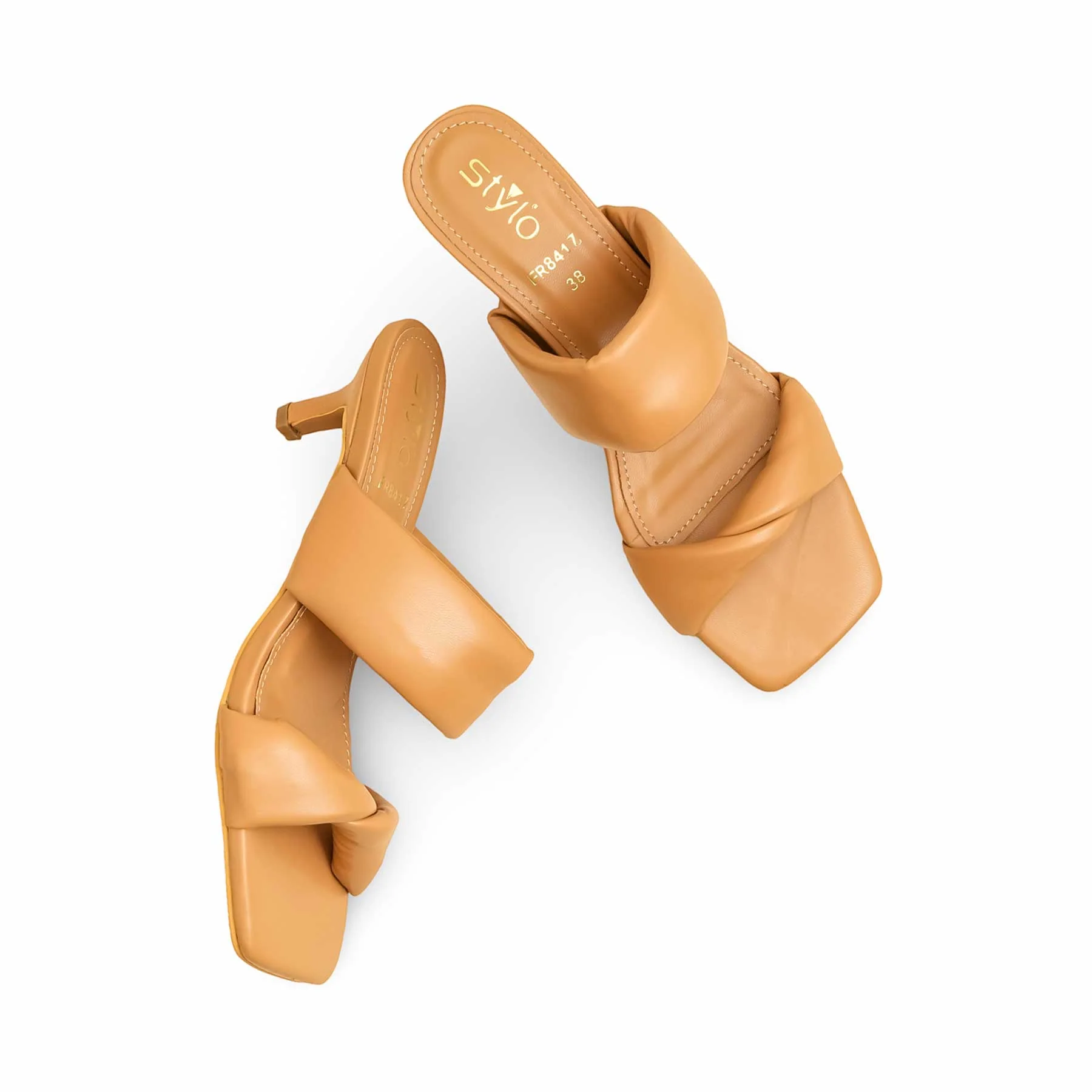 Beige Formal Women Slipper FR8417 - Image 5