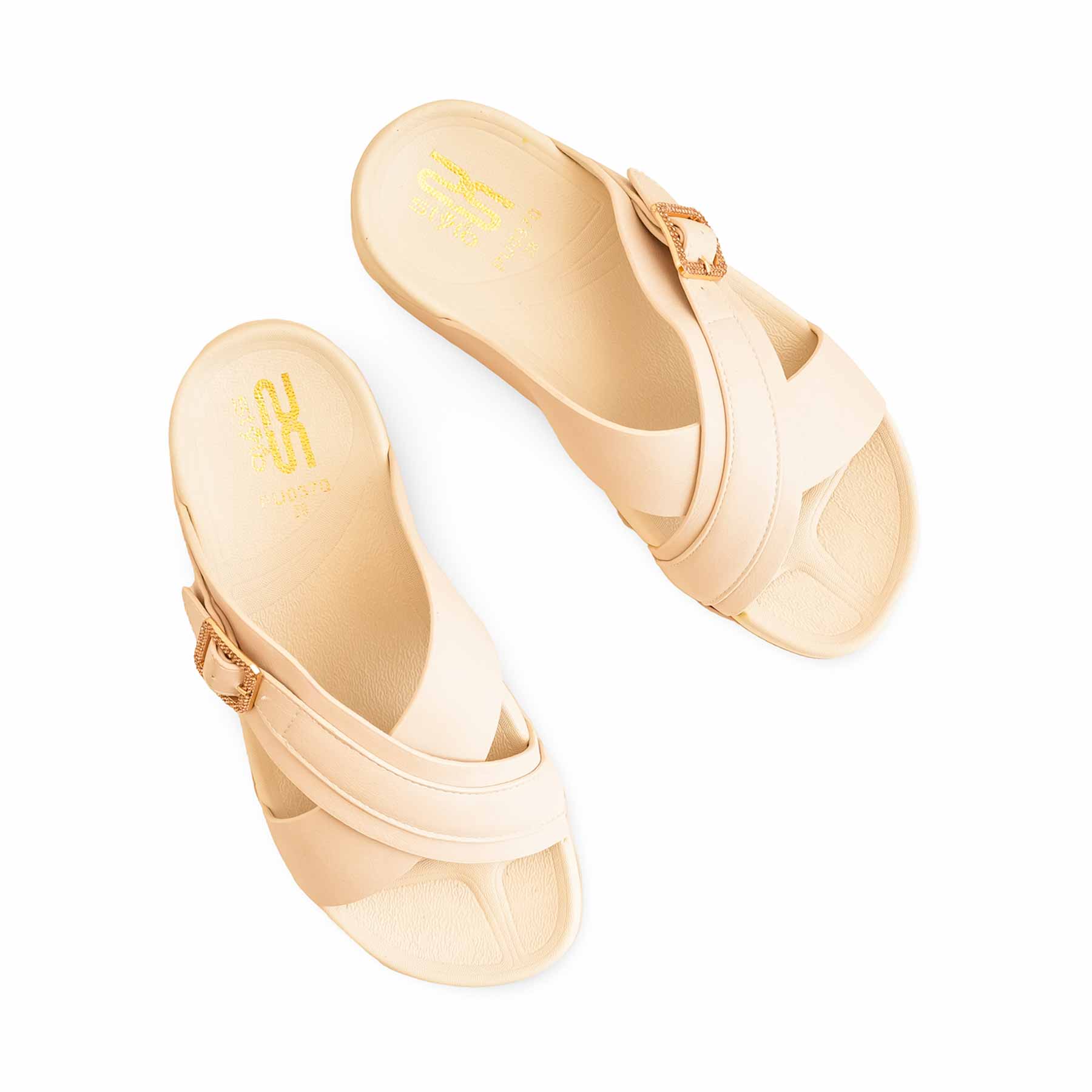 Beige Formal Women Slipper PU0370 - Image 5