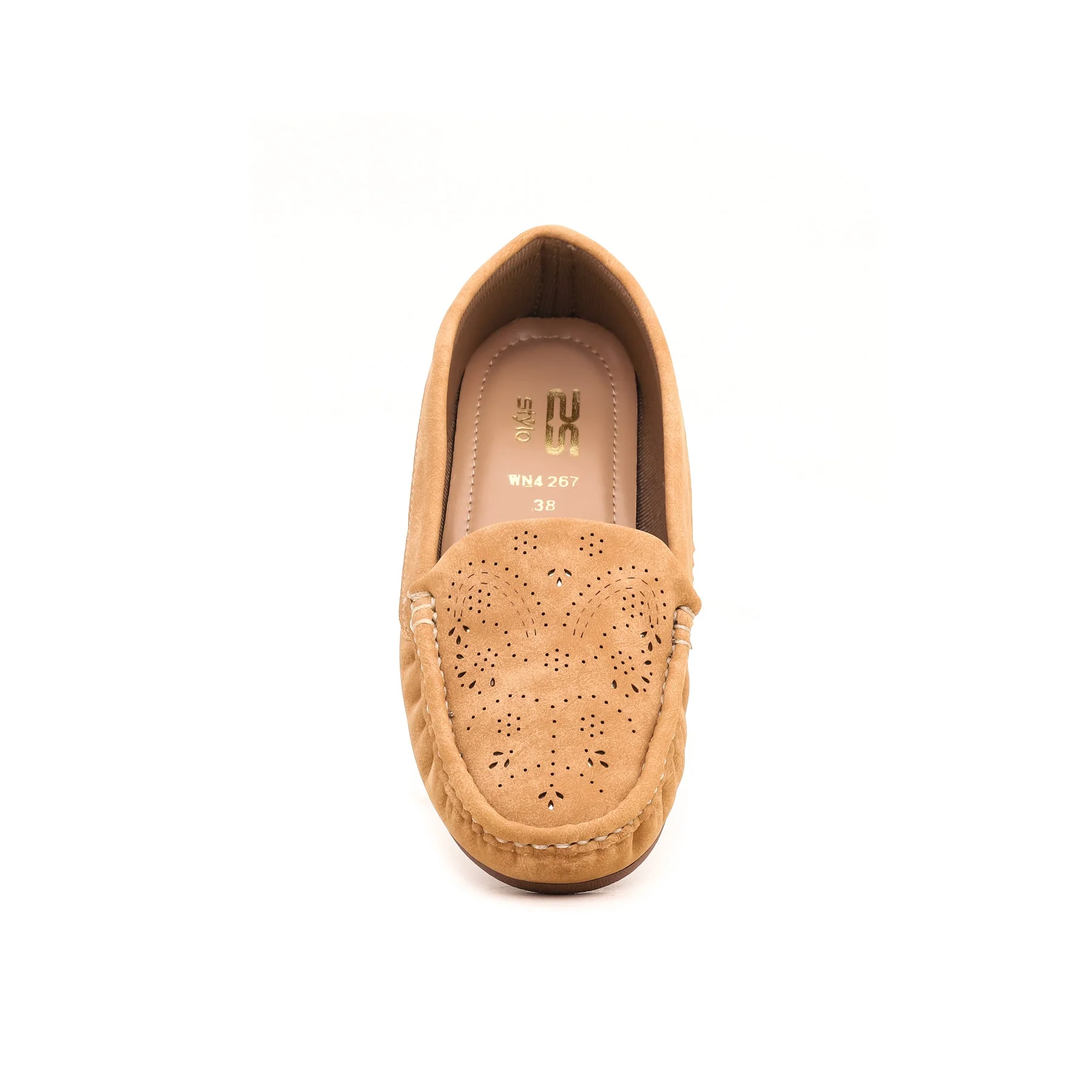 Beige Moccasin WN4267 - Image 3