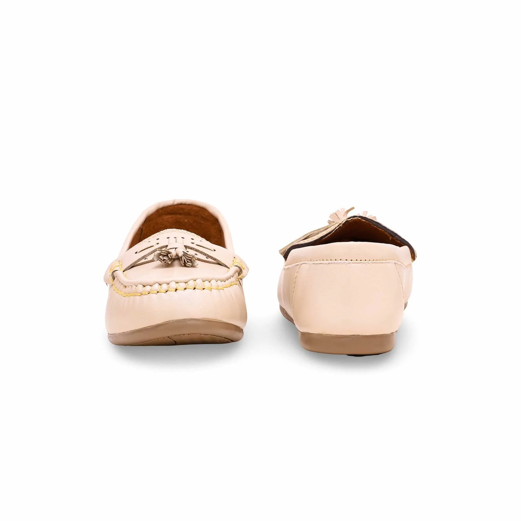 Beige Moccasin WN4324 - Image 3