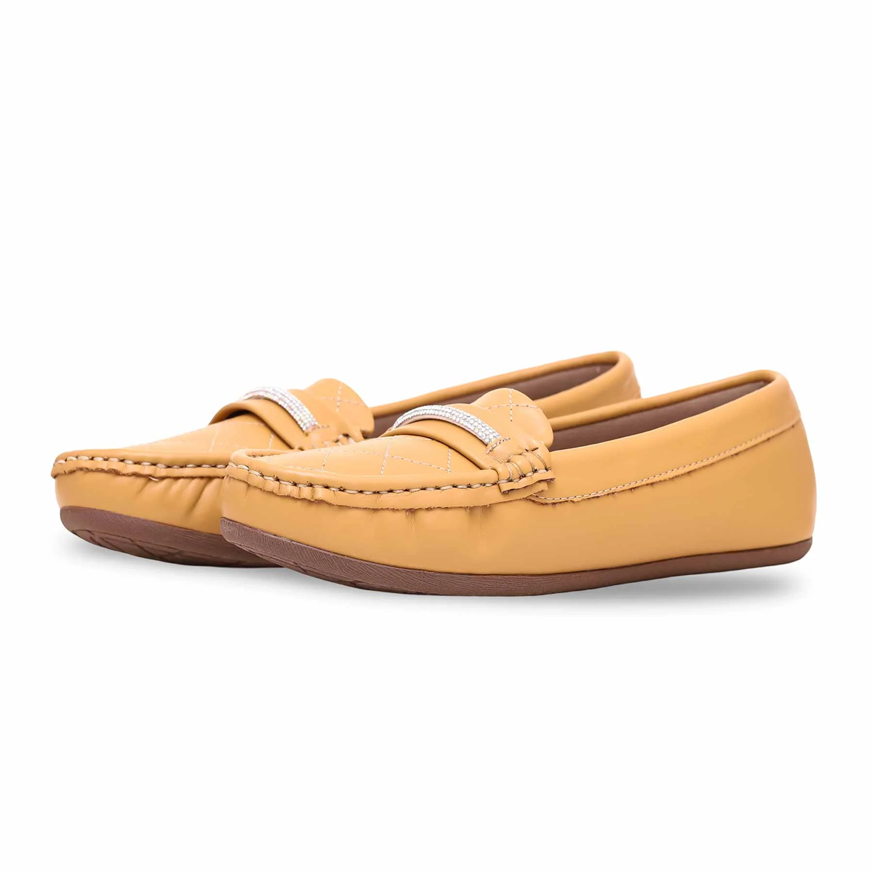 Beige Moccasin WN4378 - Image 2