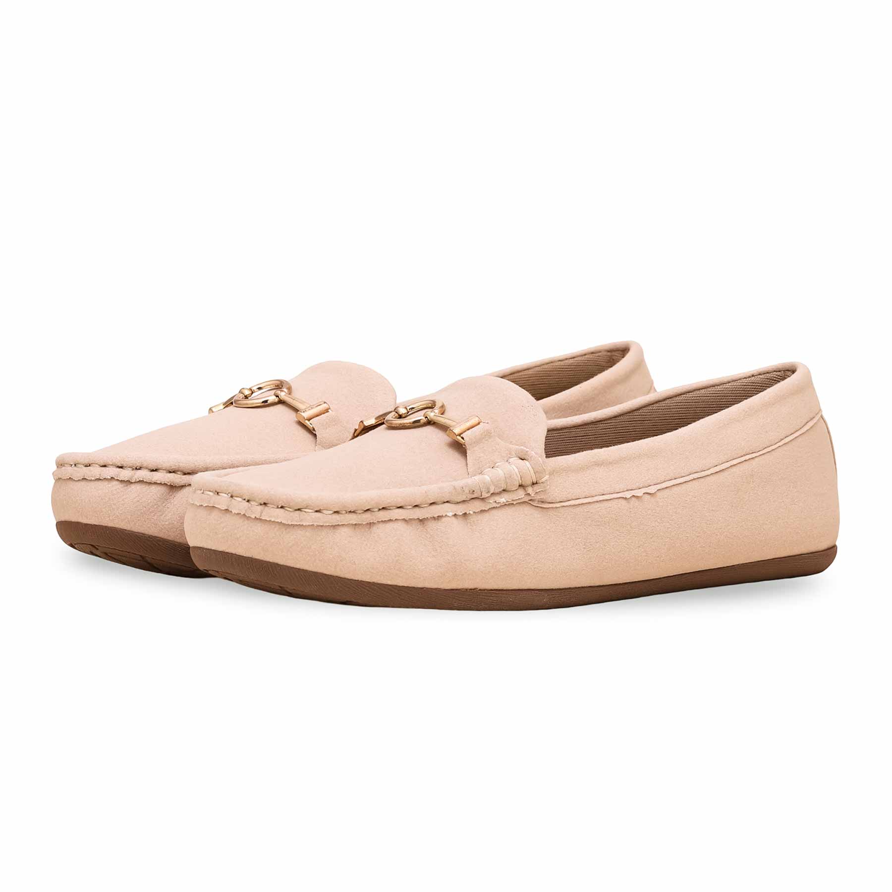 Beige Moccasin WN4408 - Image 2