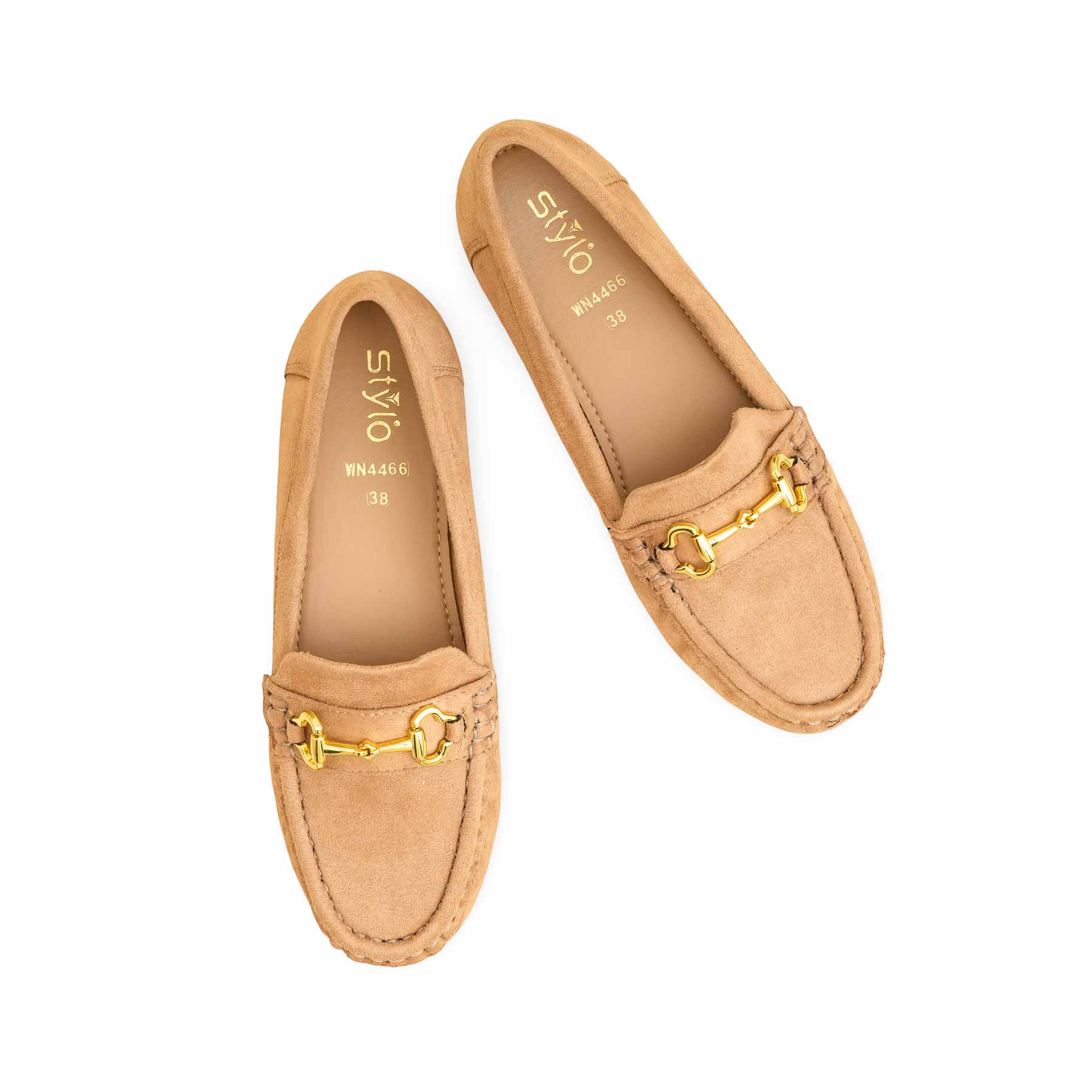 Beige Moccasin WN4466 - Image 5