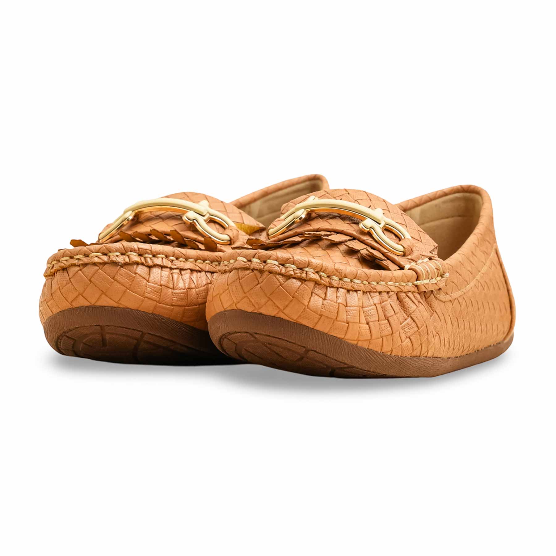 Beige Moccasin WN4472 - Image 3