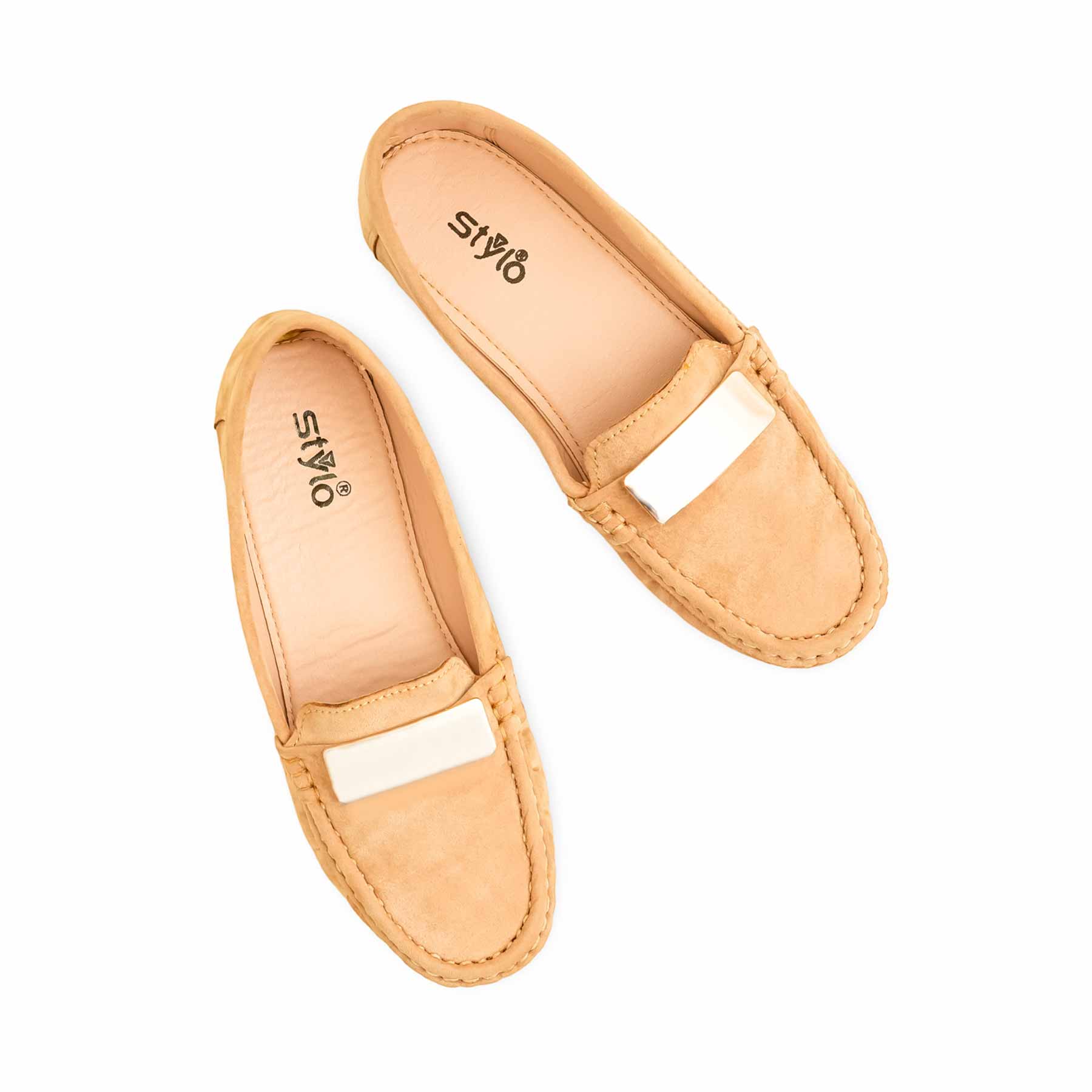 Beige Moccasin WN4509 - Image 5