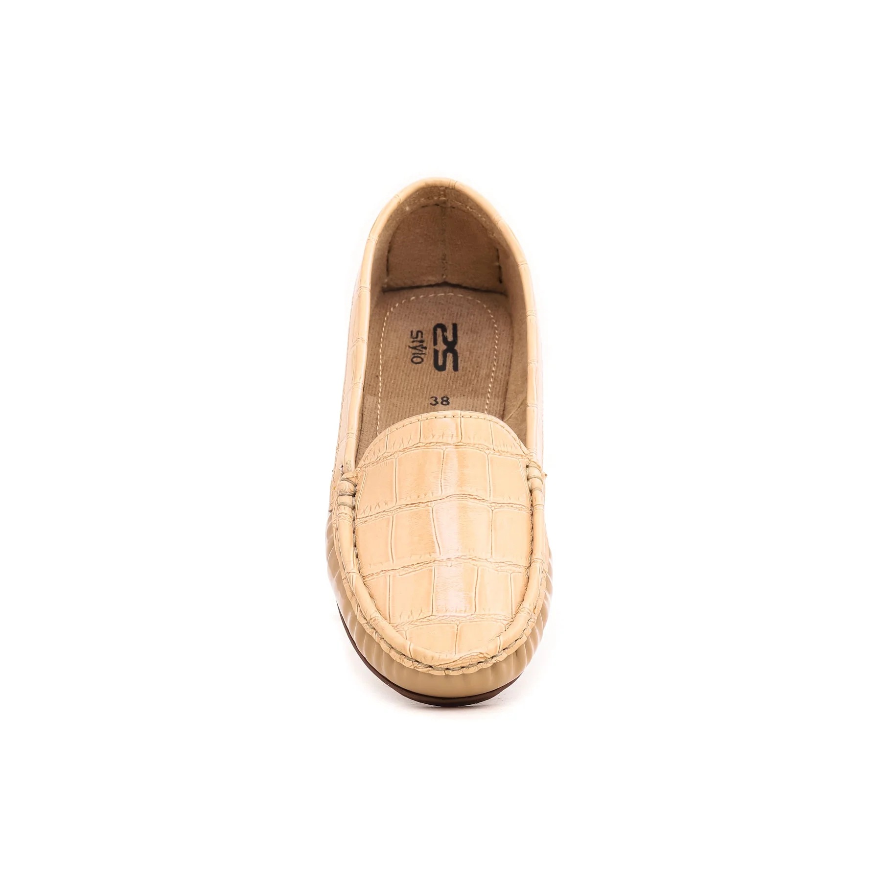 Beige Peep Toes WN4225 - Image 3