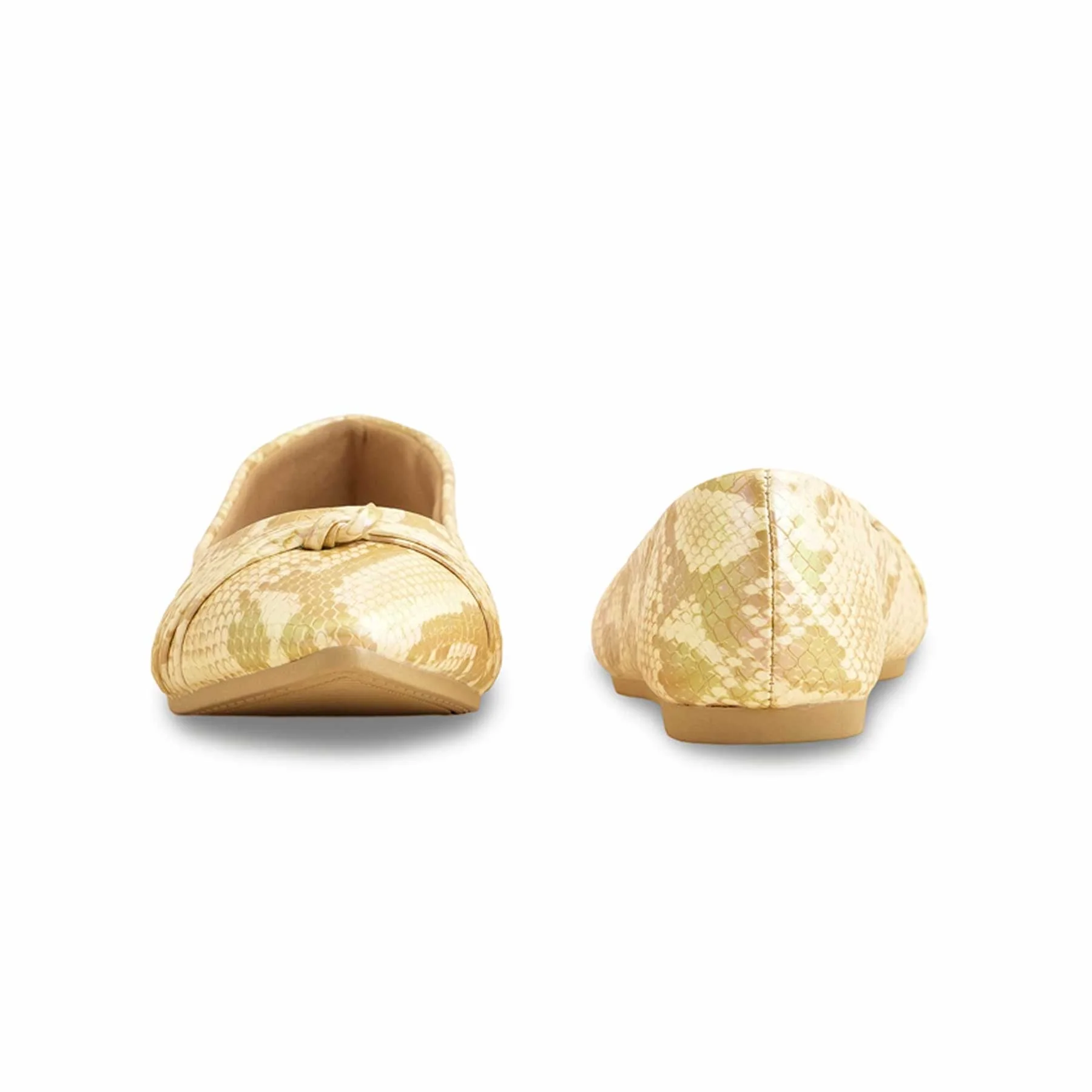 Beige Pumps For Ladies WN1165 - Image 3