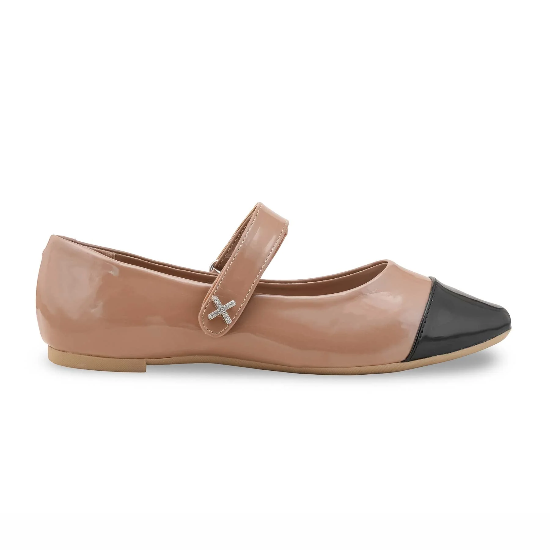 Beige Pumps For Ladies WN1199 - Image 3