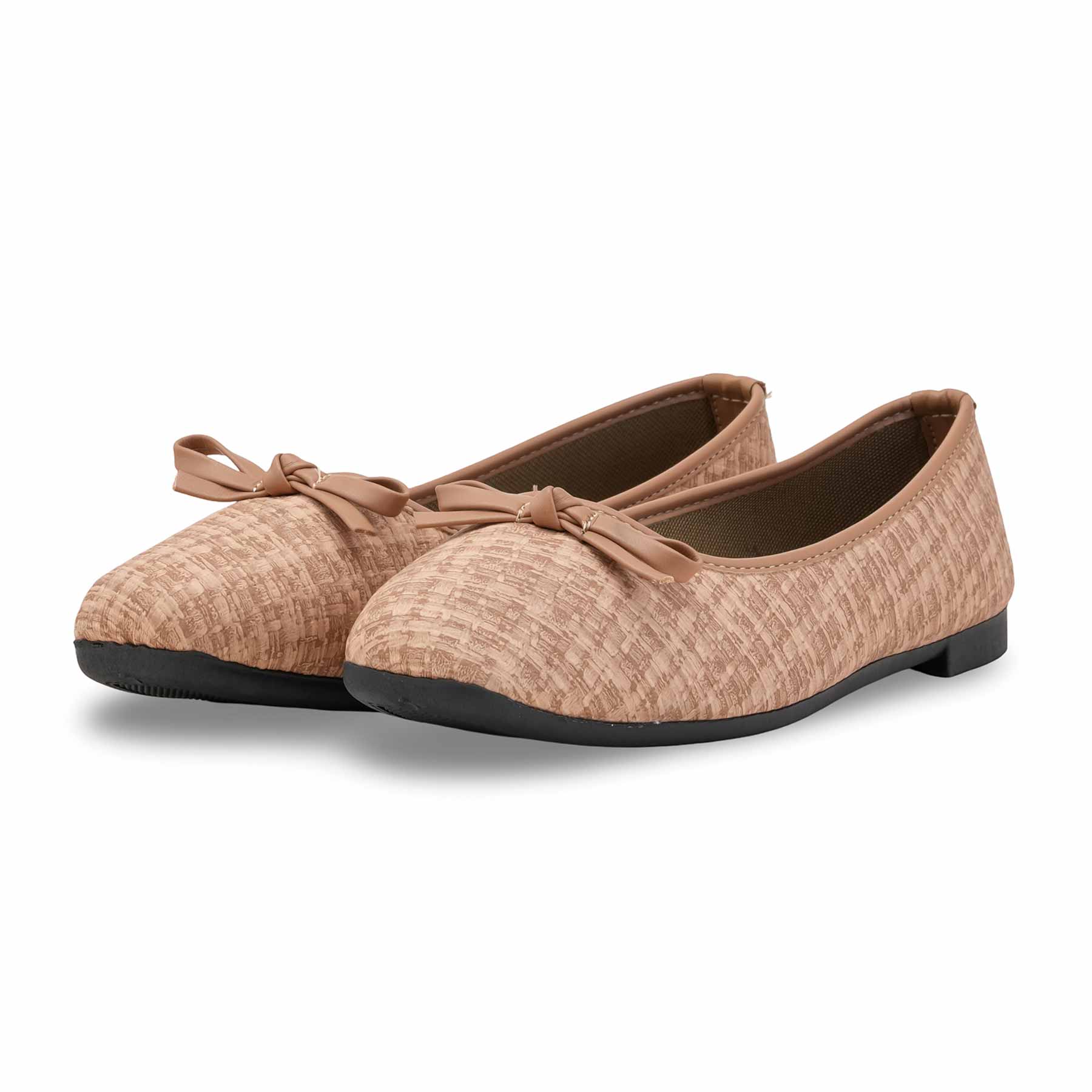 Beige Pumps For Ladies WN1260 - Image 3