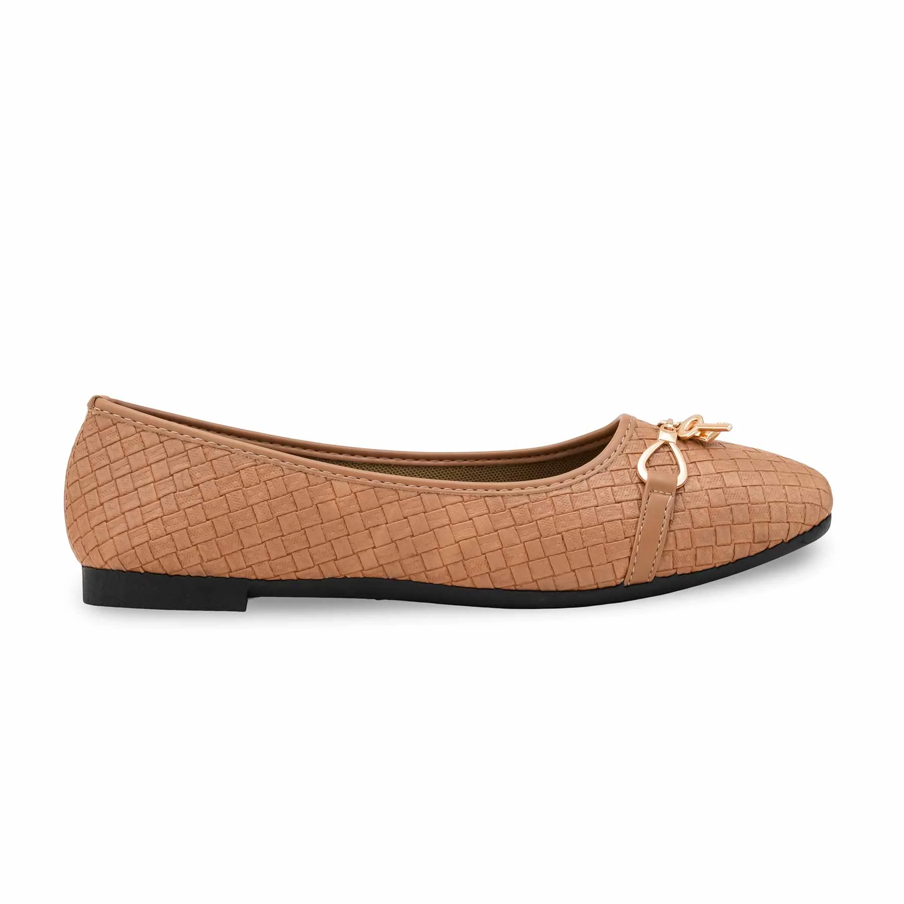Beige Pumps For Ladies WN1276 - Image 2