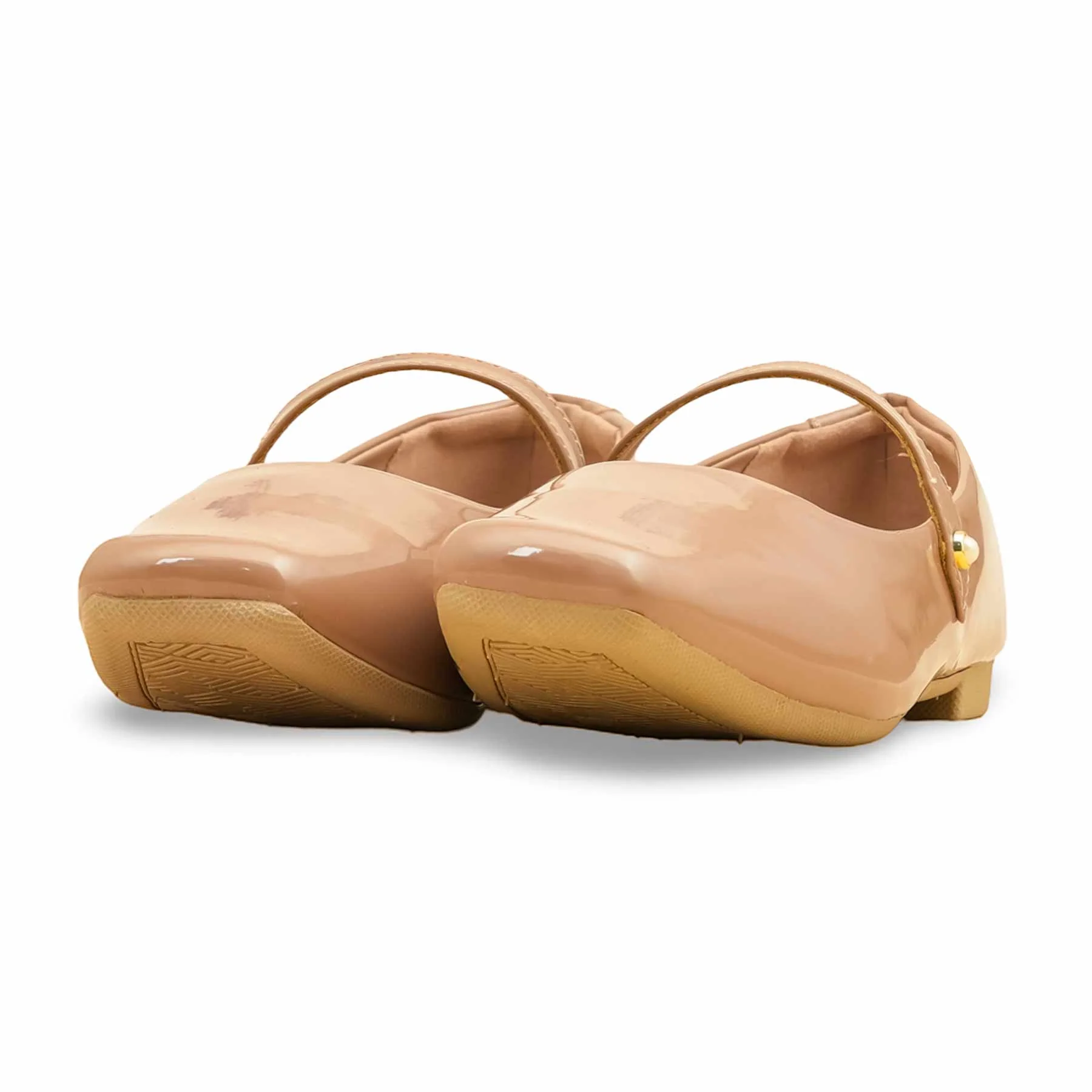 Beige Pumps For Ladies WN1299 - Image 3