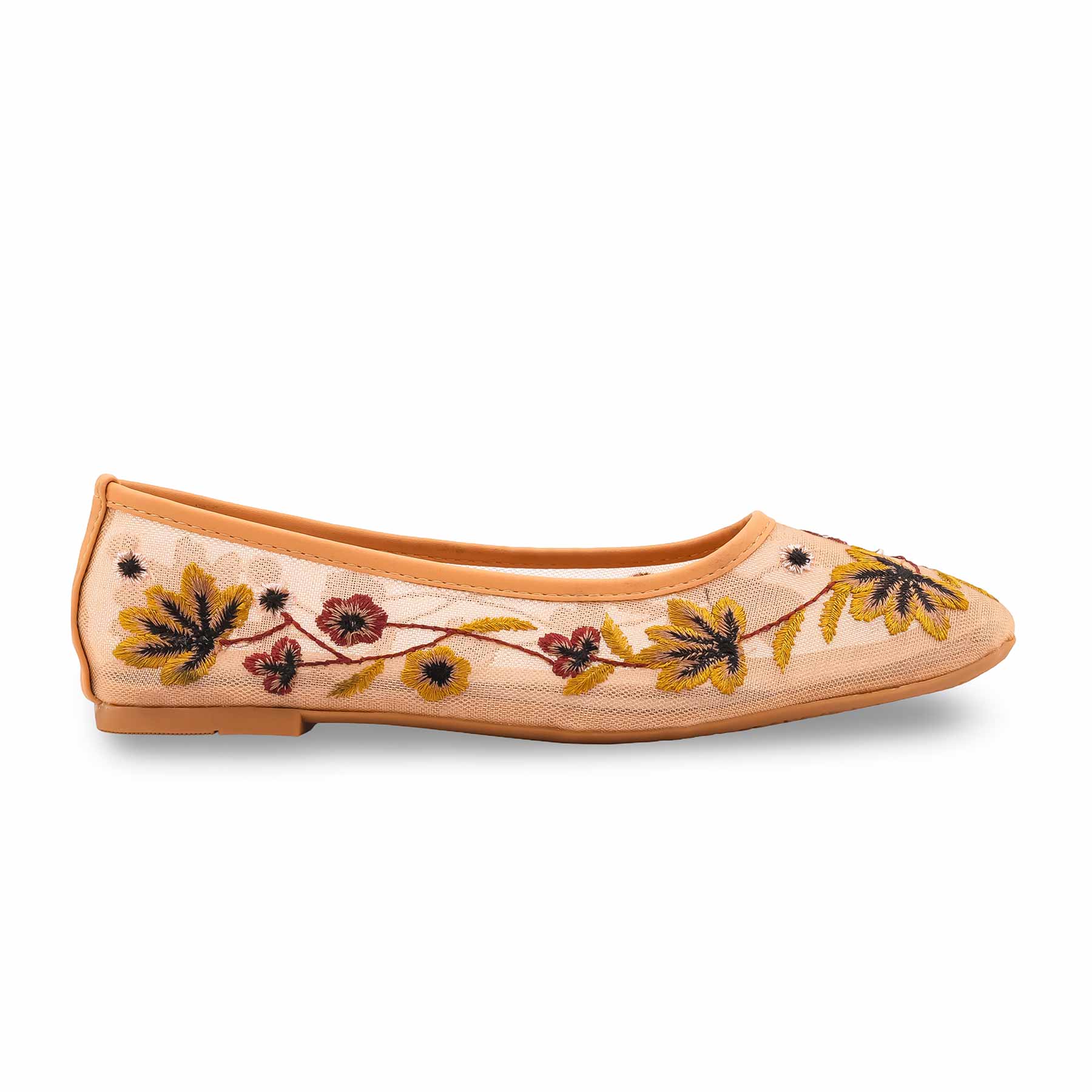 Beige Pumps For Ladies WN1329 - Image 2