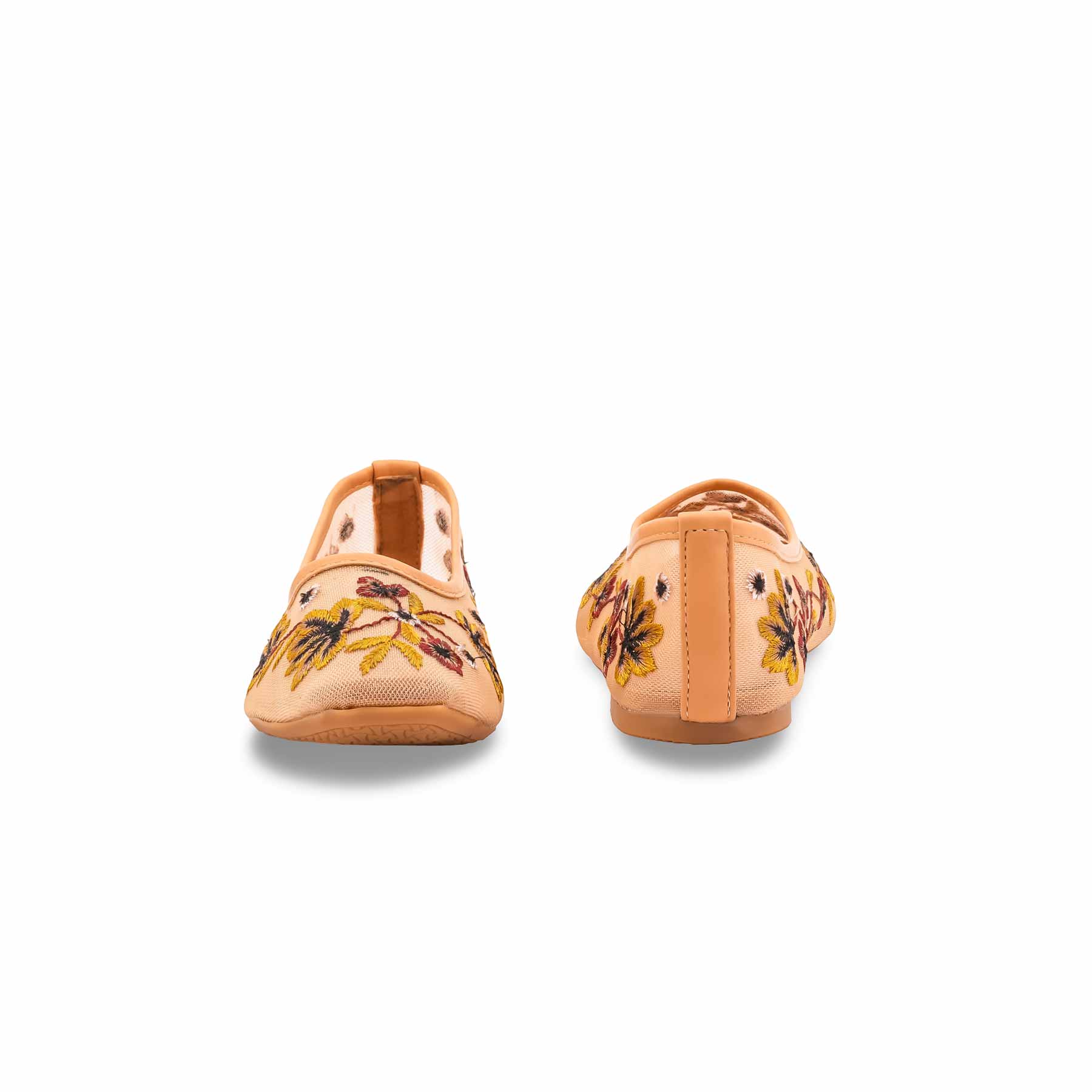 Beige Pumps For Ladies WN1329 - Image 4