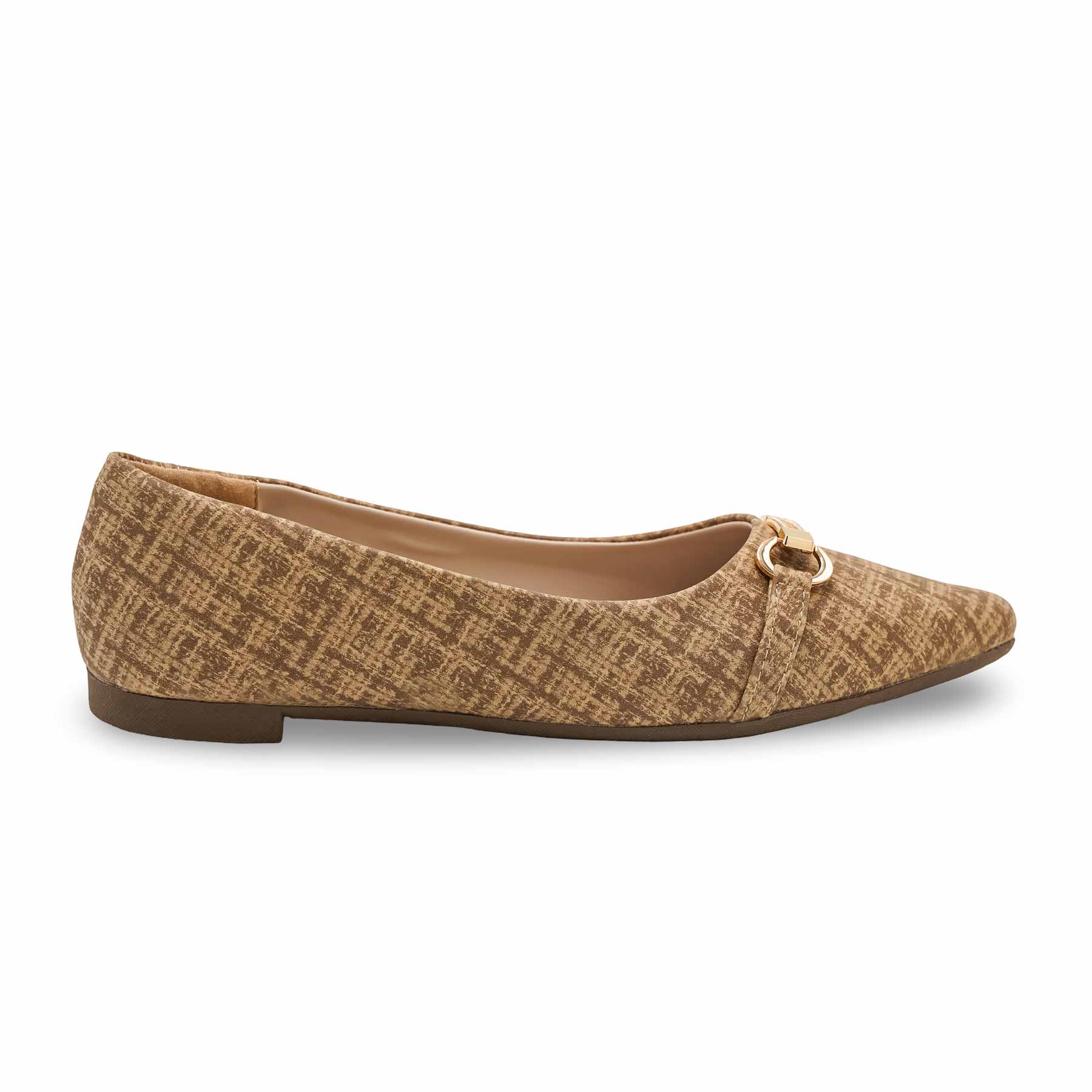 Beige Pumps For Women WN1295 - Image 2
