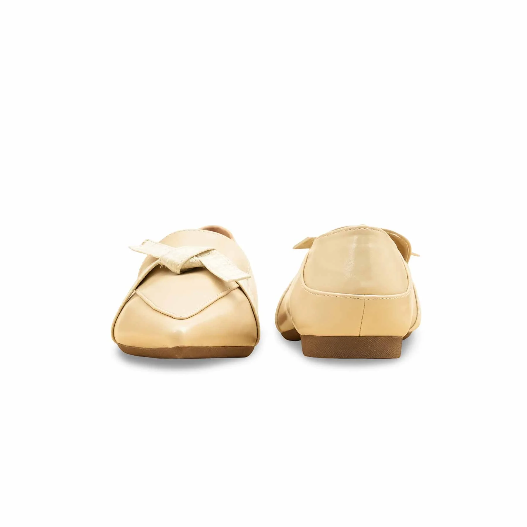 Beige Pumps For Women WN1326 - Image 5