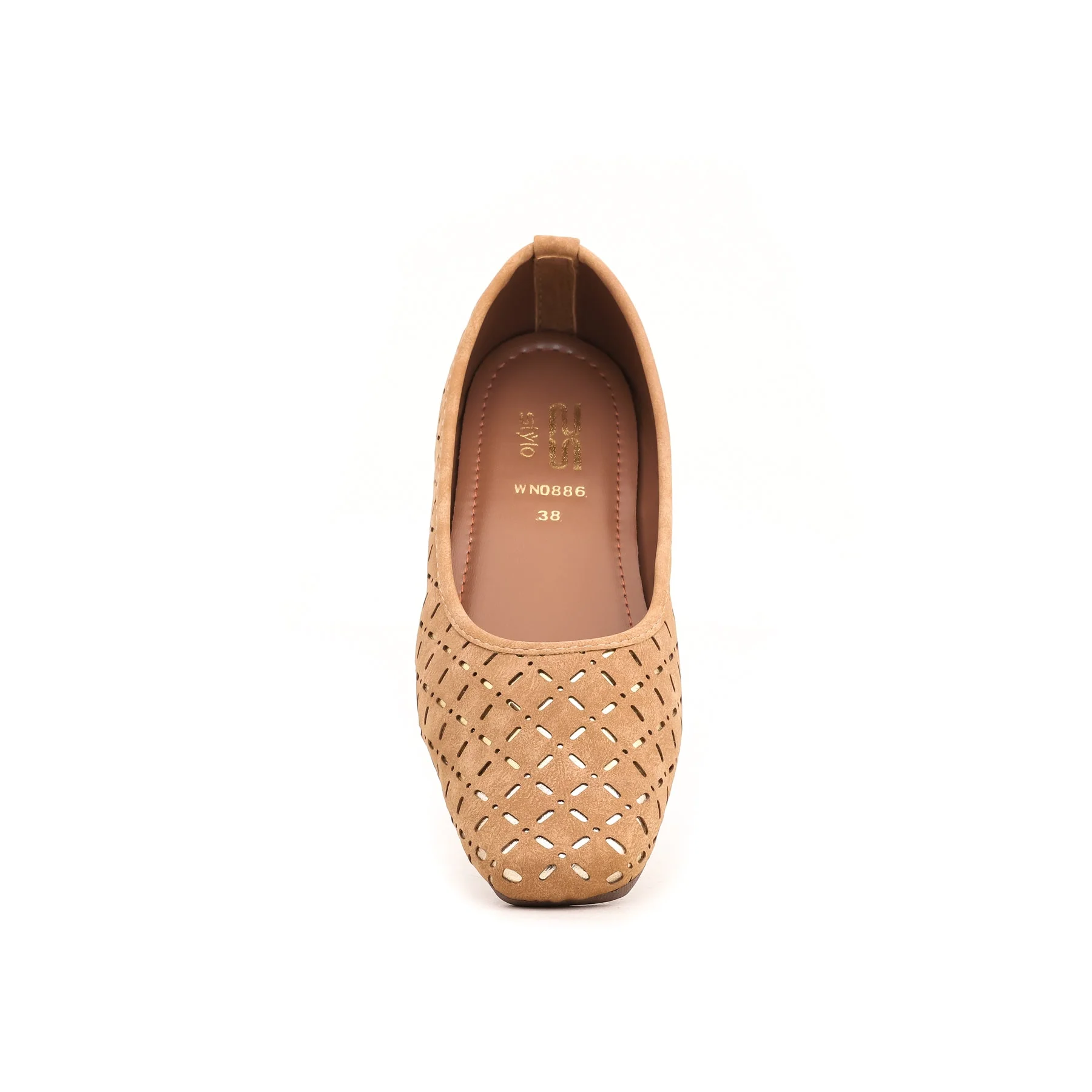 Beige Pumps WN0886 - Image 3