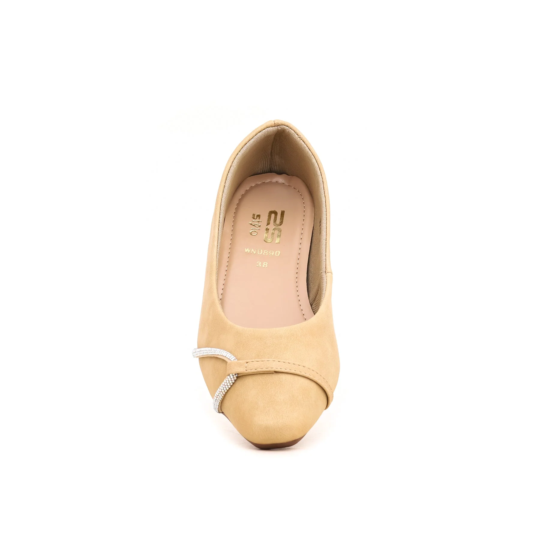 Beige Pumps WN0890 - Image 3