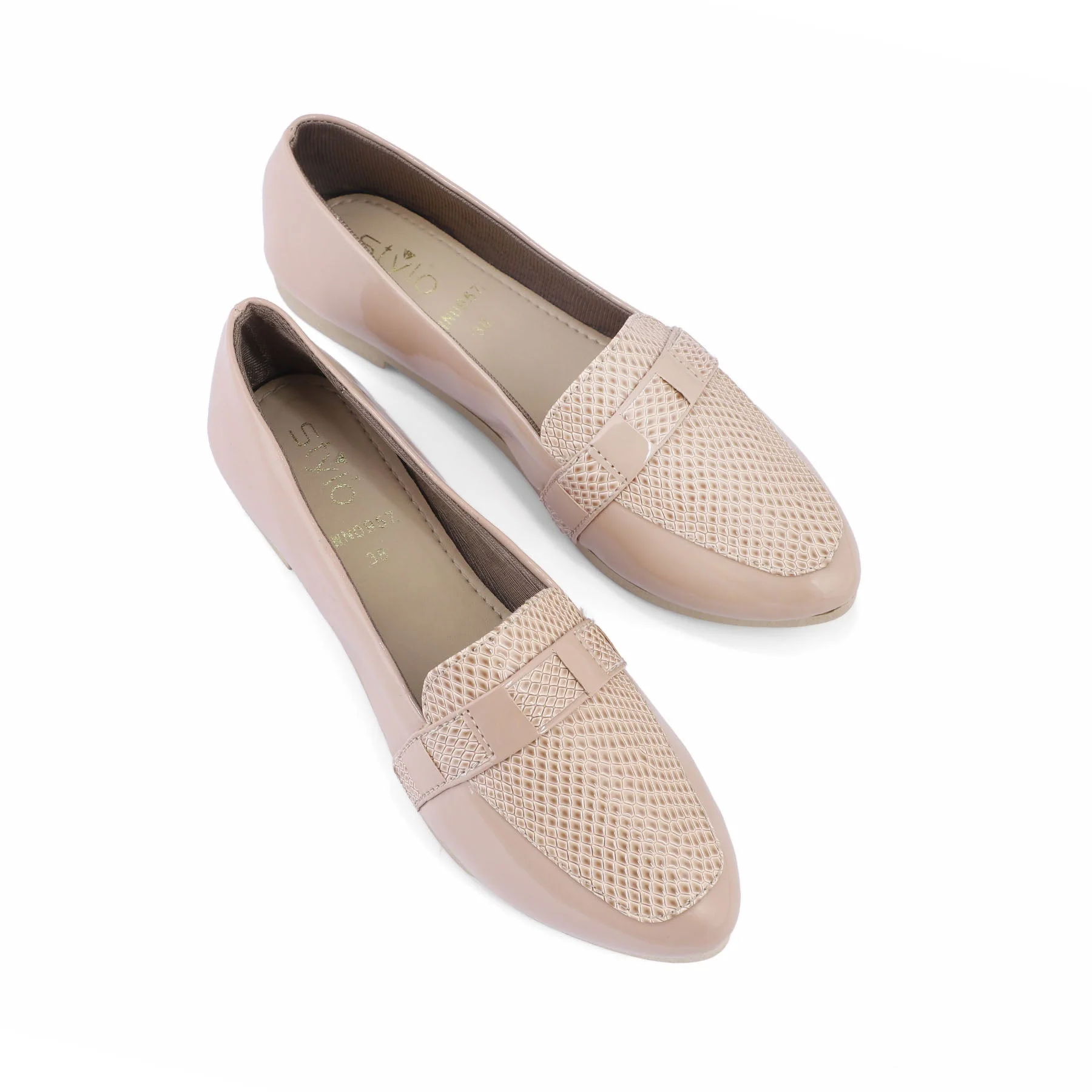Beige Pumps WN0957 - Image 4