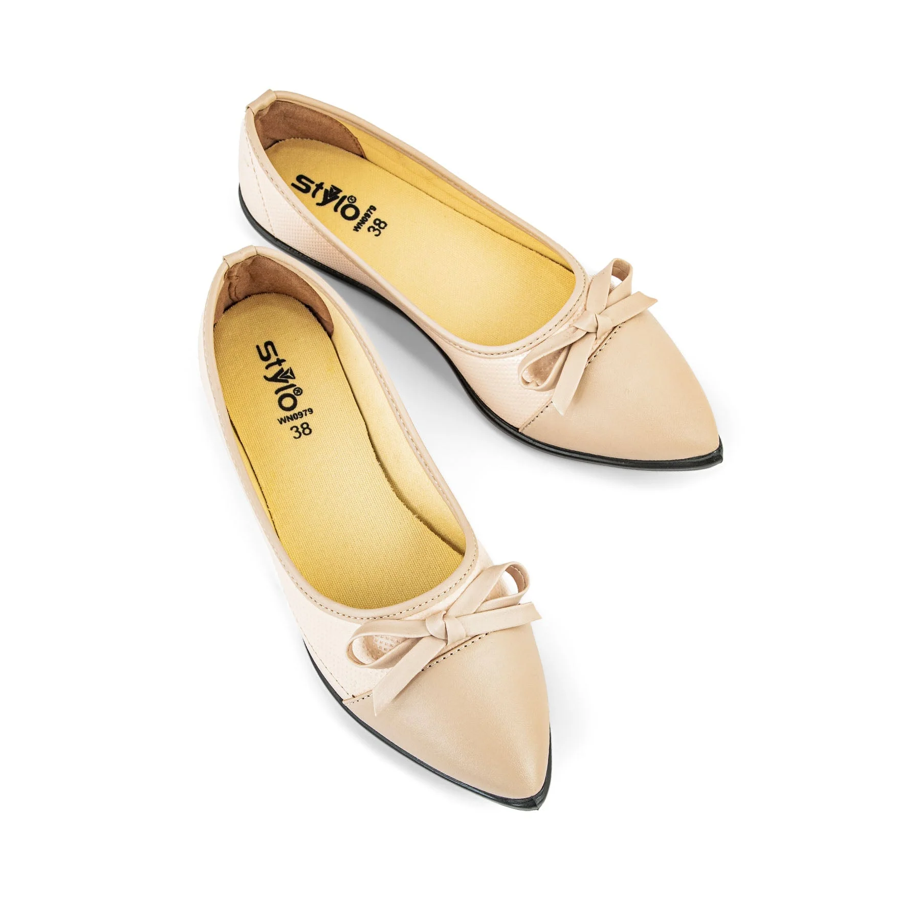 Beige Pumps WN0979 - Image 4