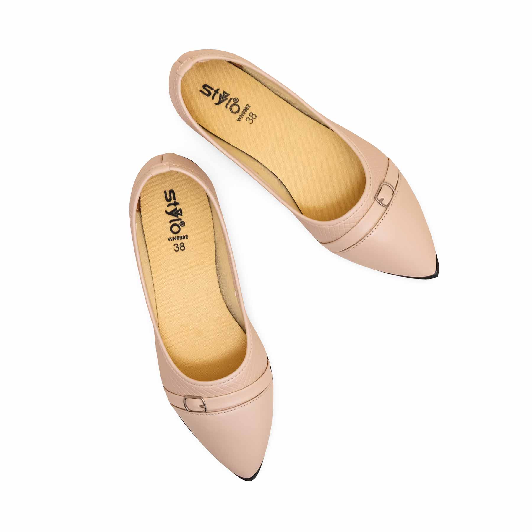 Beige Pumps WN0982 - Image 5