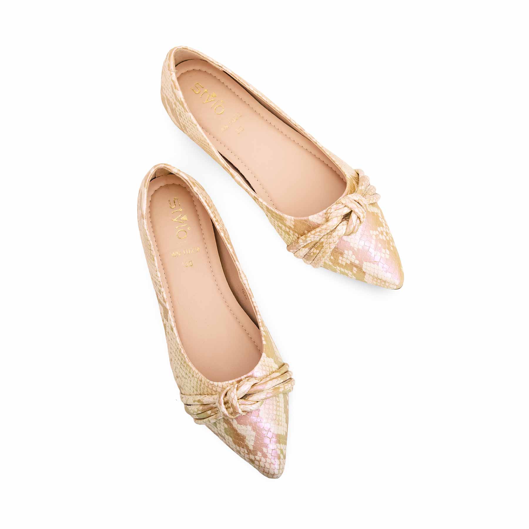 Beige Pumps WN1029 - Image 4