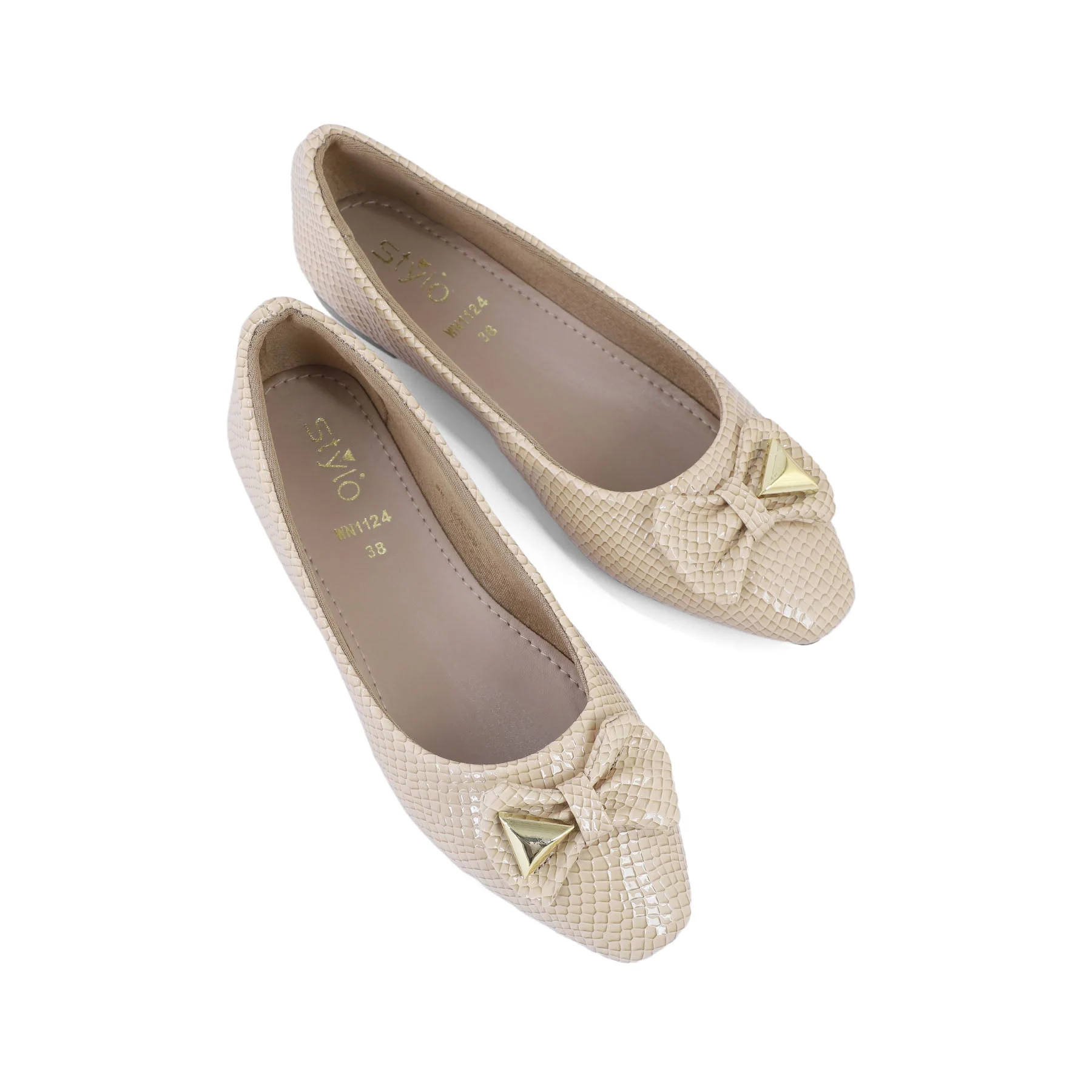 Beige Pumps WN1124 - Image 4