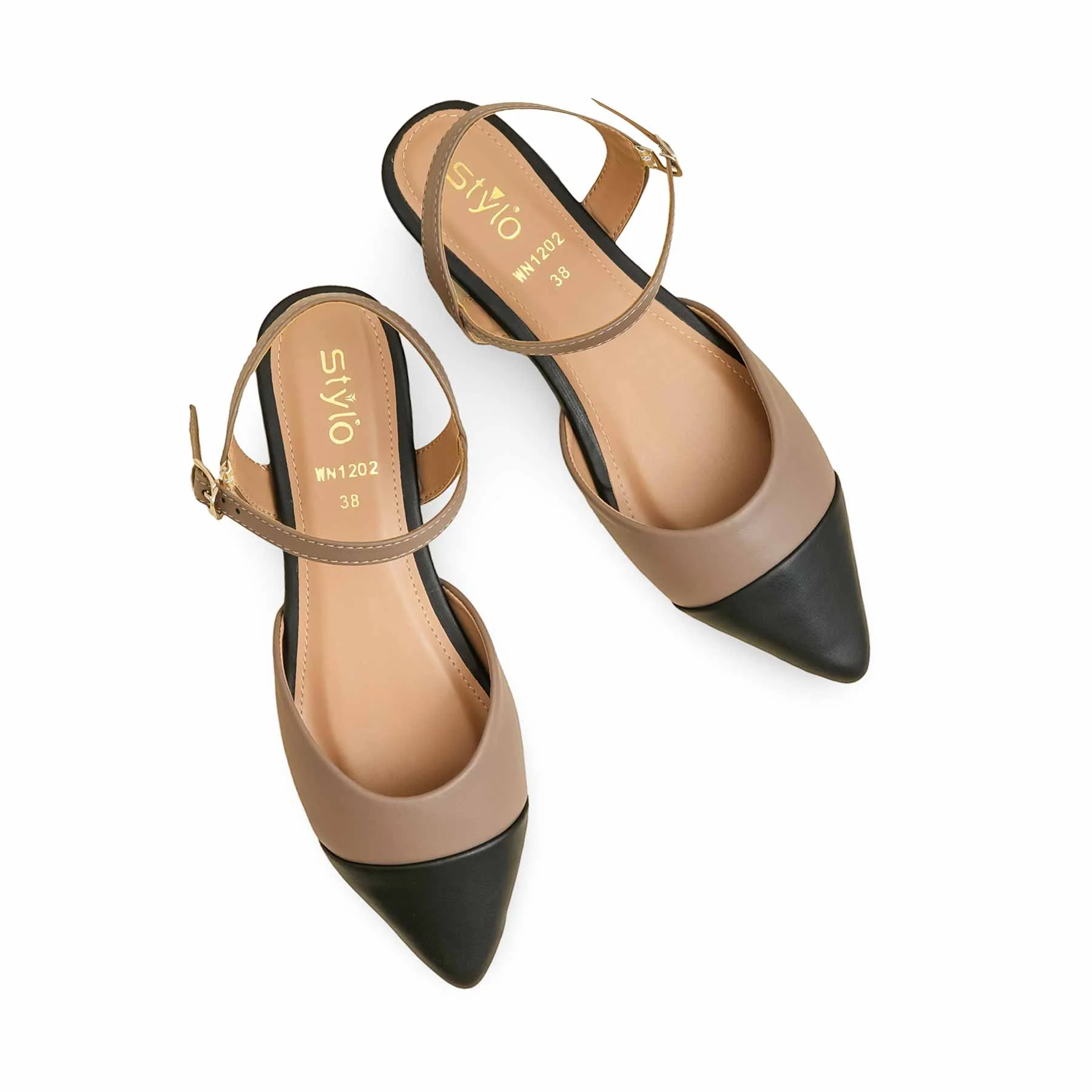 Beige Pumps WN1202 - Image 6