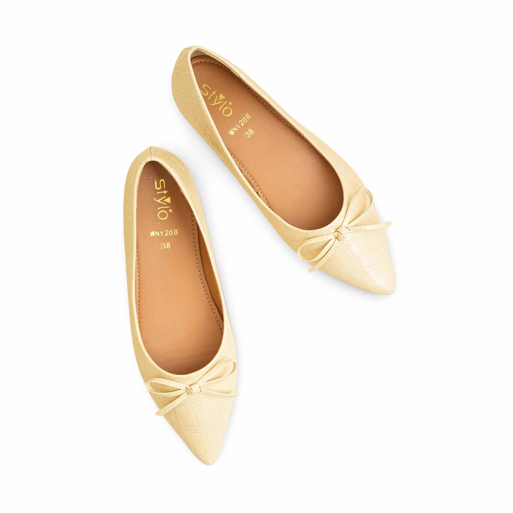 Beige Pumps WN1208 - Image 5