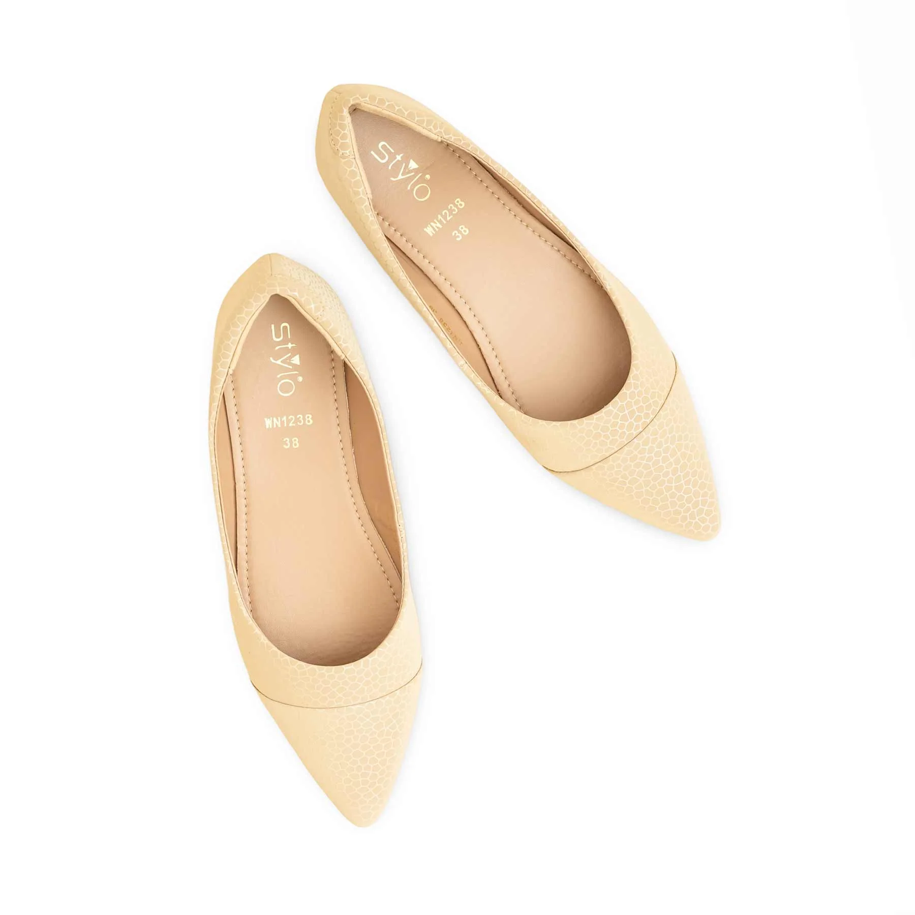 Beige Pumps WN1238 - Image 5