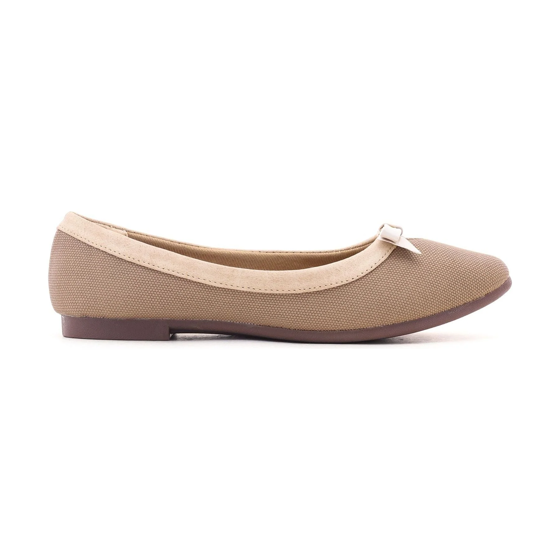 Beige Winter Pumps WN0680 - Image 2