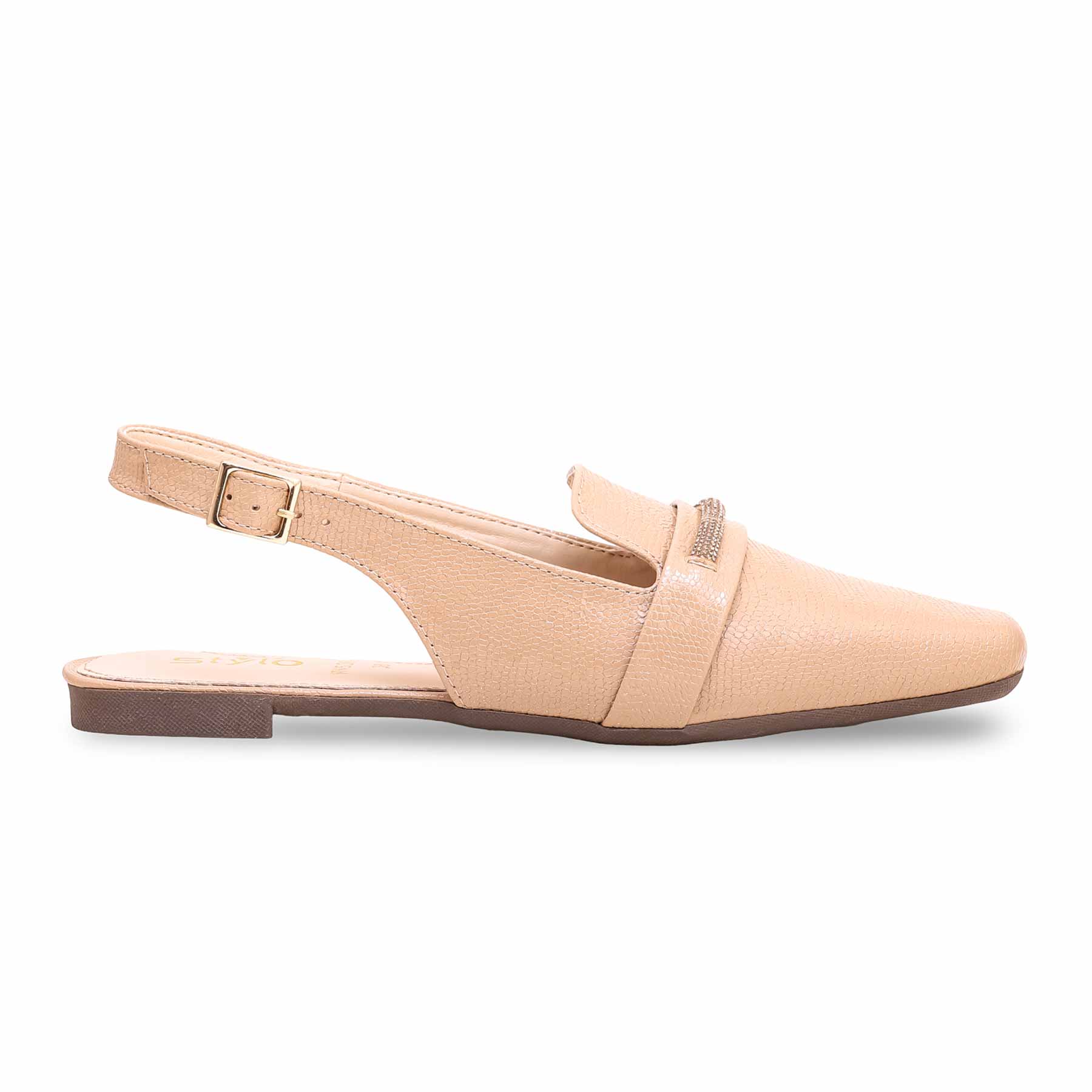 Beige Sling Back WN5360 - Image 2