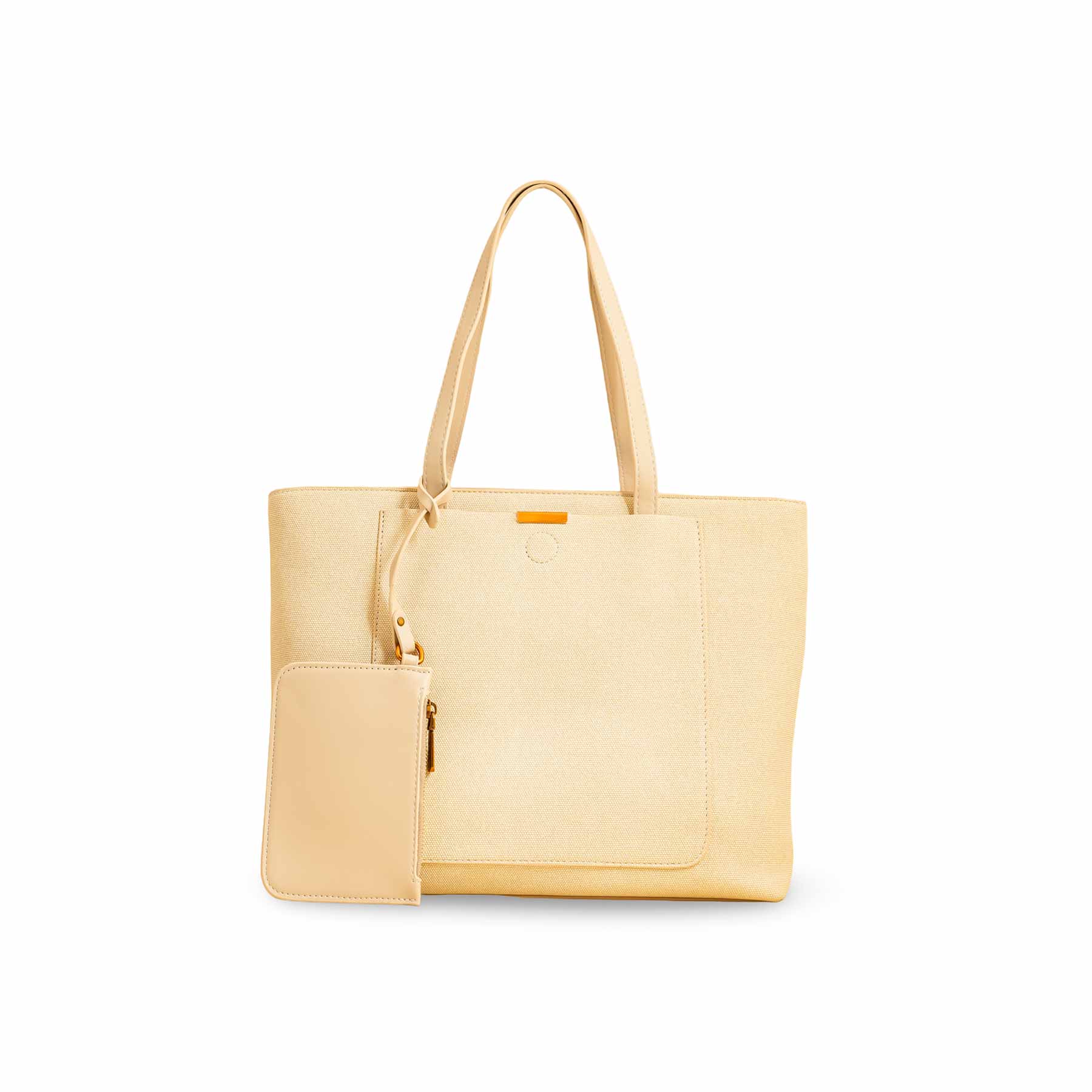 Beige Women Formal Shoulder Bag P36227 - Image 2