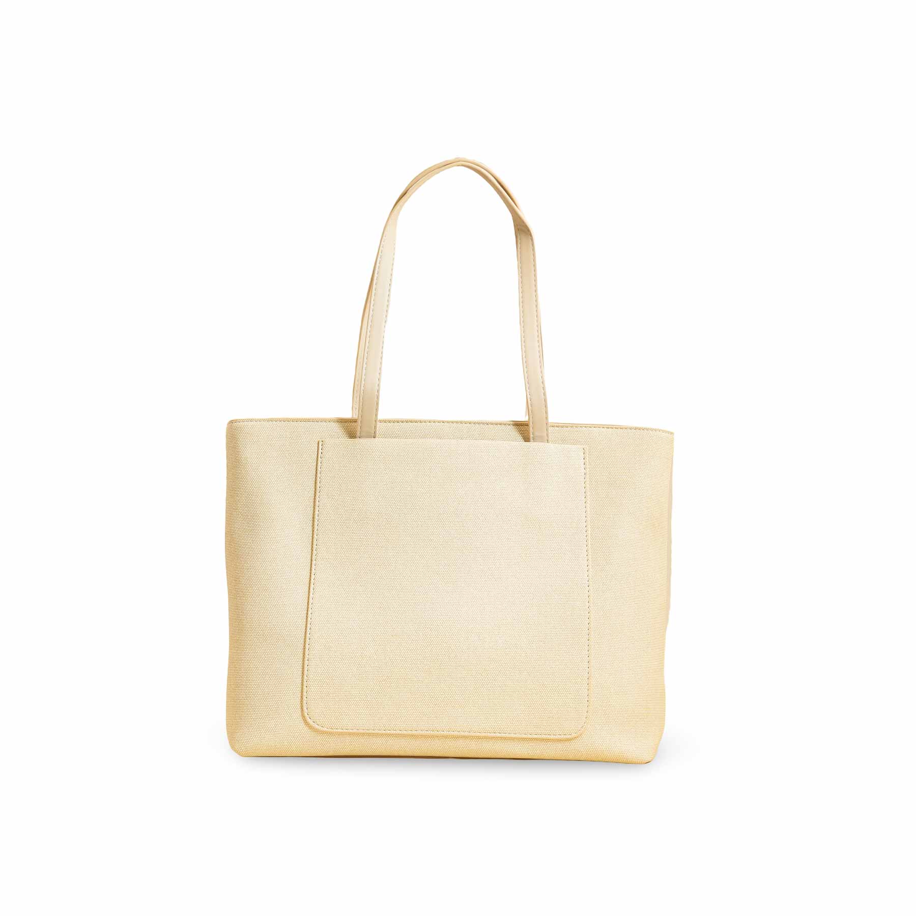 Beige Women Formal Shoulder Bag P36227 - Image 4